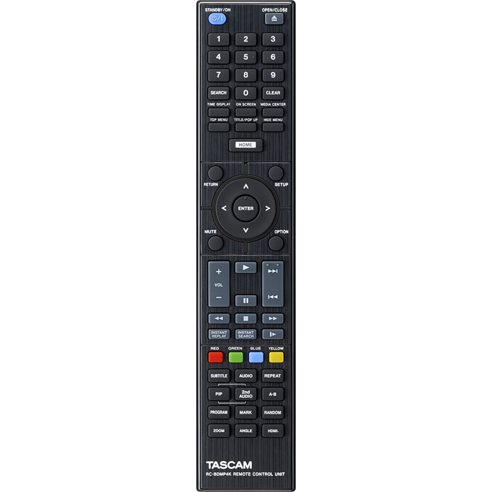 Tascam BD-MP4K Professional-Grade 4K UHD Blu-ray Player with SD & USB Playback