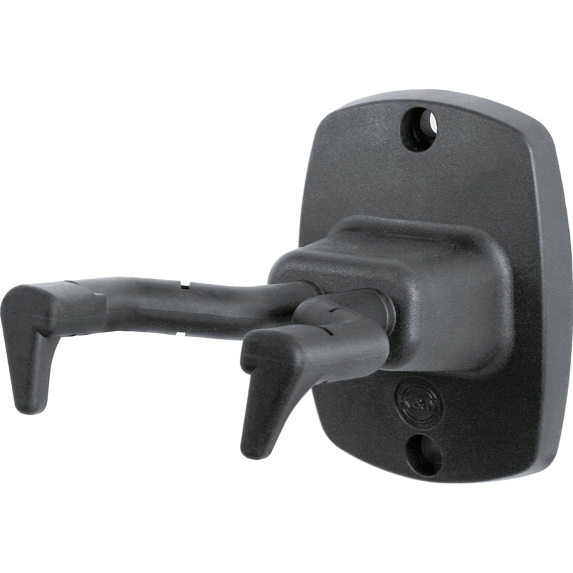 K&M Stands 16240 Guitar Wall Mount (Black)