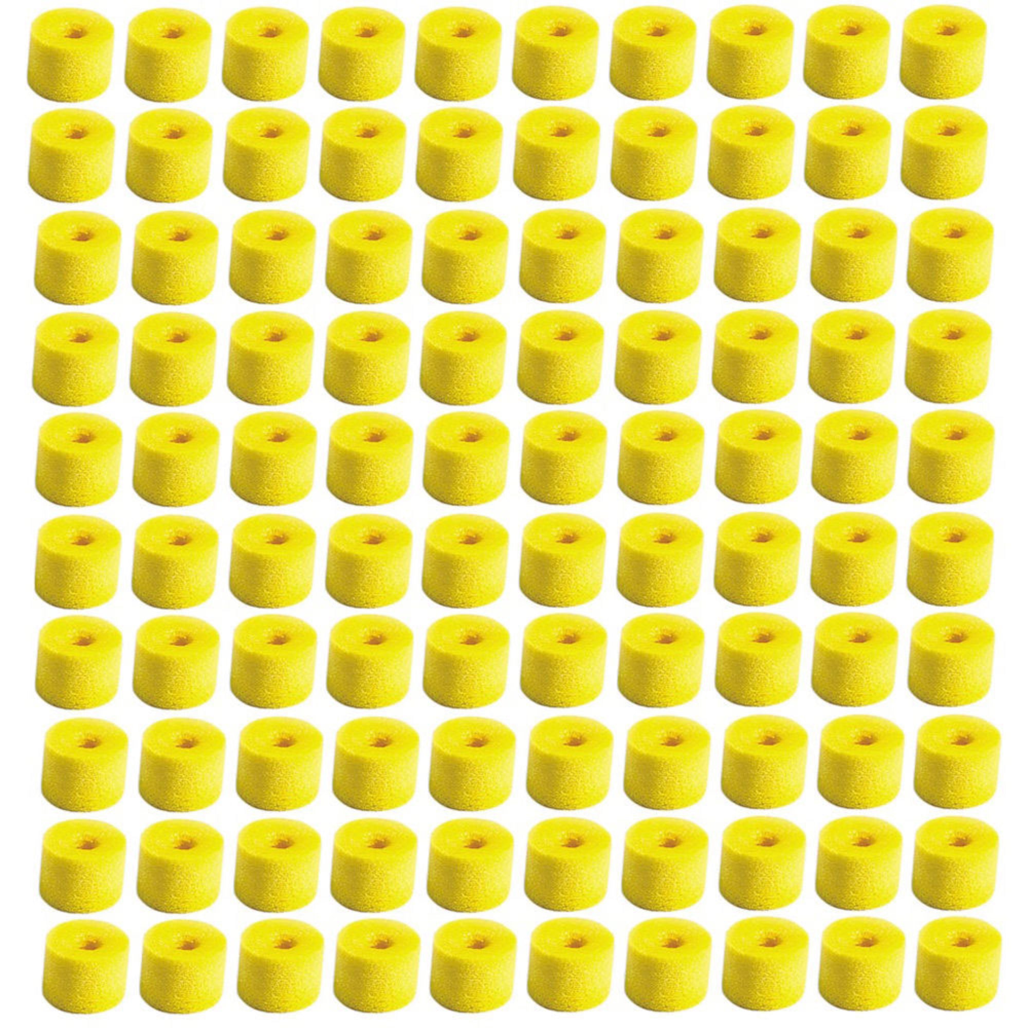 Shure EAYLF1 Replacement Yellow Foam Earphone Sleeves (50 Pairs)