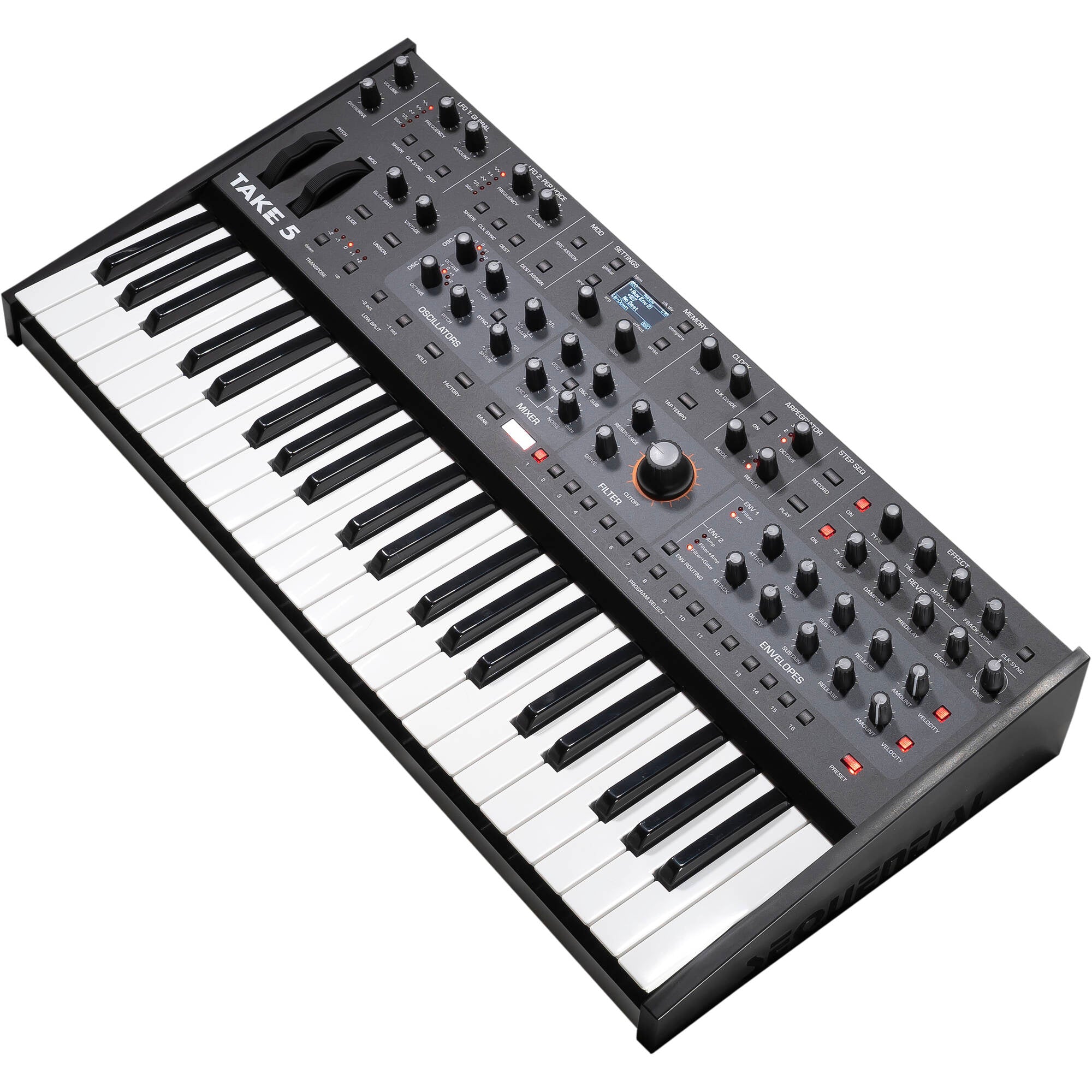 Sequential Take 5 Compact Poly Synthesizer