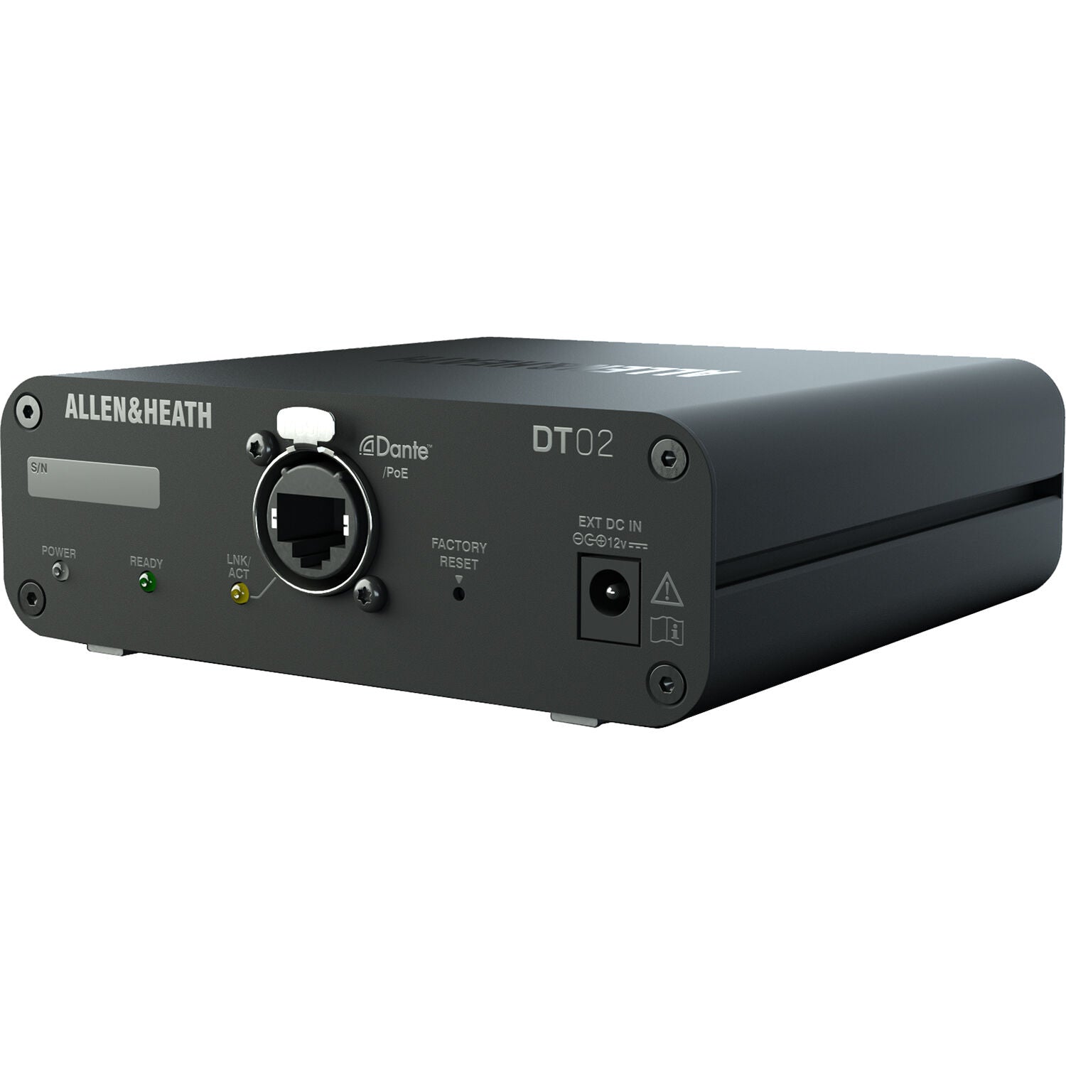 Allen & Heath DT02-X Dante Output Interface with Power Supply