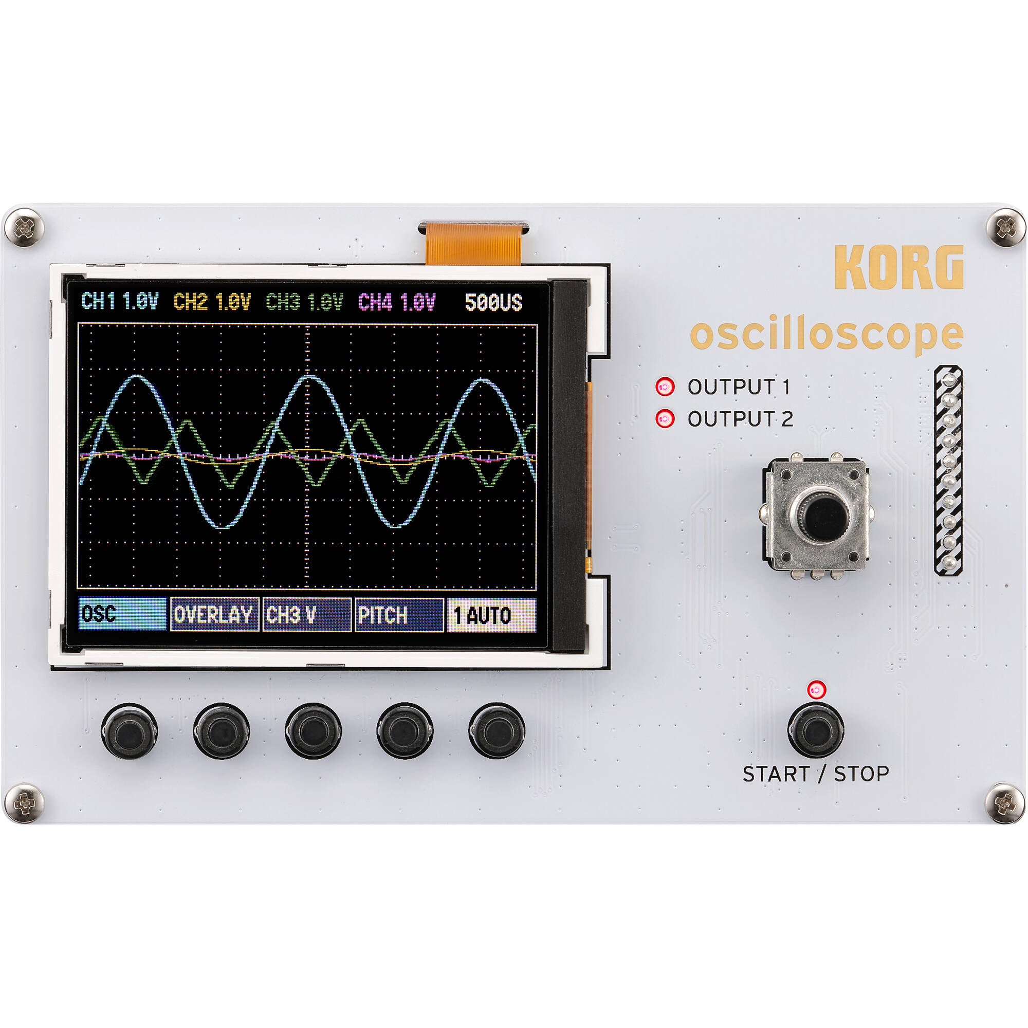 Korg Nu:Tekt NTS-2 Oscilloscope DIY Kit + Patch & Tweak Book Bundle (Limited Edition)