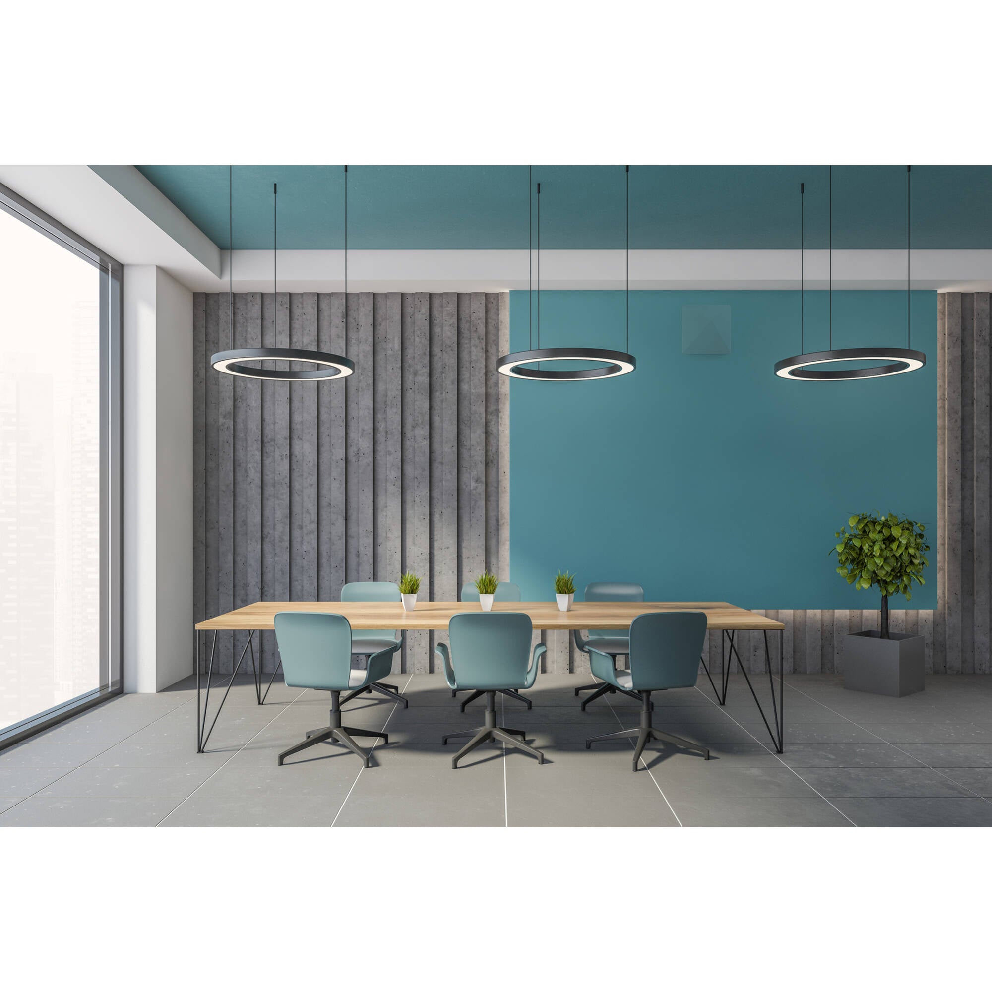 RF Venue D-ARC Diversity Architectural Antenna for UHF Wireless Microphones (White, 470-616 MHz)