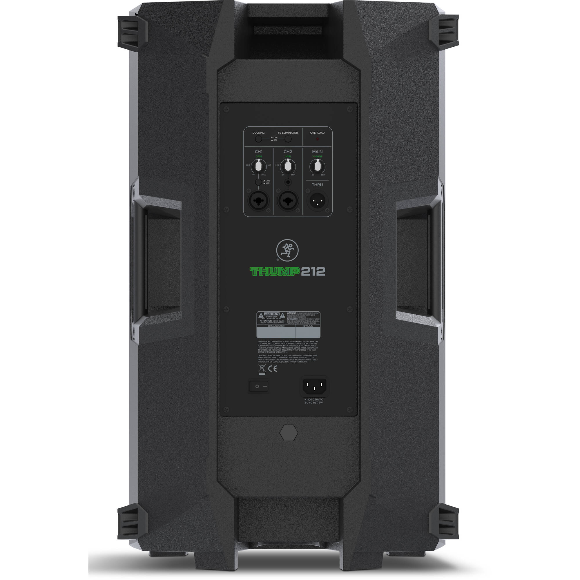 Mackie Thump212 1400W 12" Powered PA Loudspeaker System