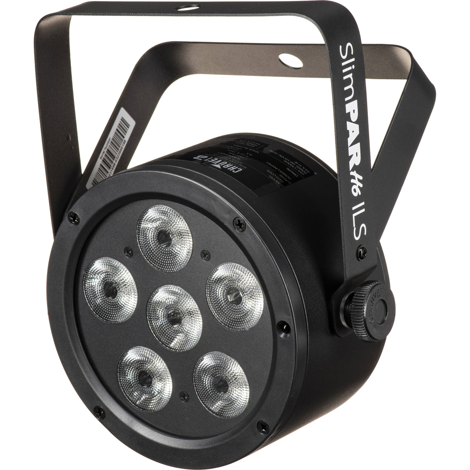 Chauvet DJ SlimPAR H6 ILS Low Profile 6-in-1 LED PAR Light Fixture (RGBAW+UV)