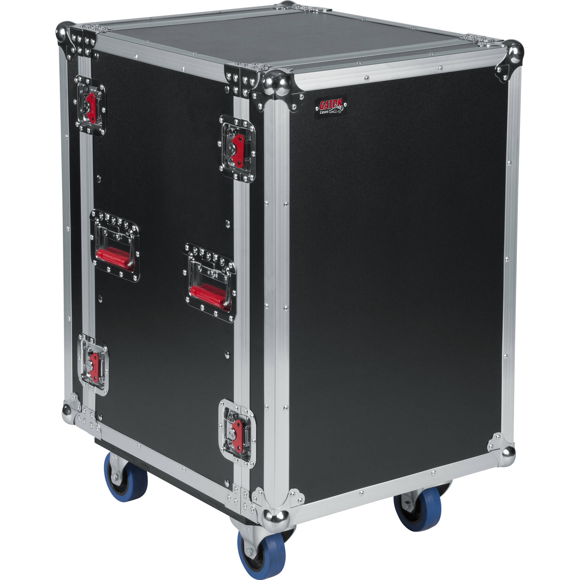 Gator Cases G-TOUR 16U CAST Standard Road Rack Case with Casters (16U)