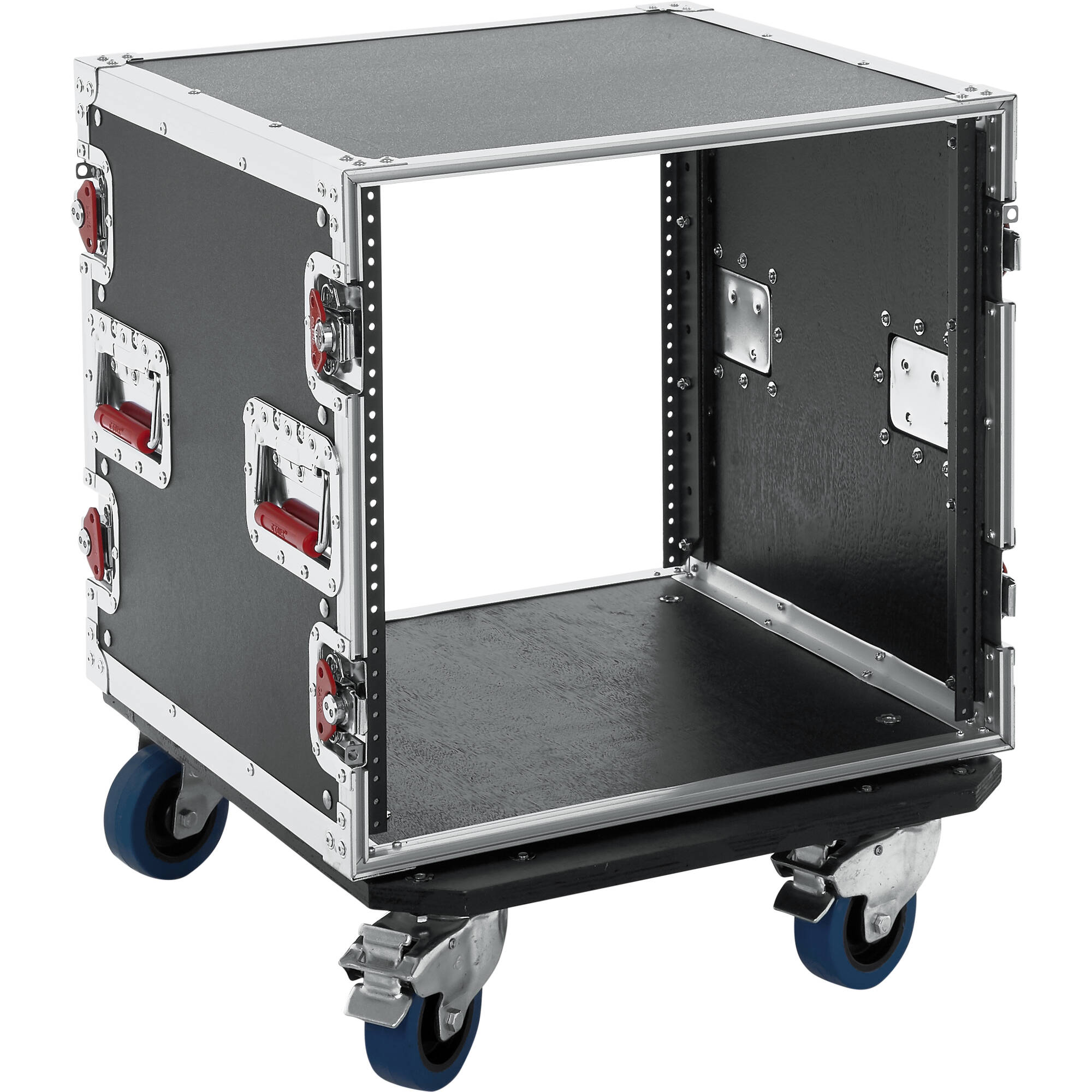 Gator Cases G-TOUR 10U CAST Standard Road Rack Case with Casters (10U)