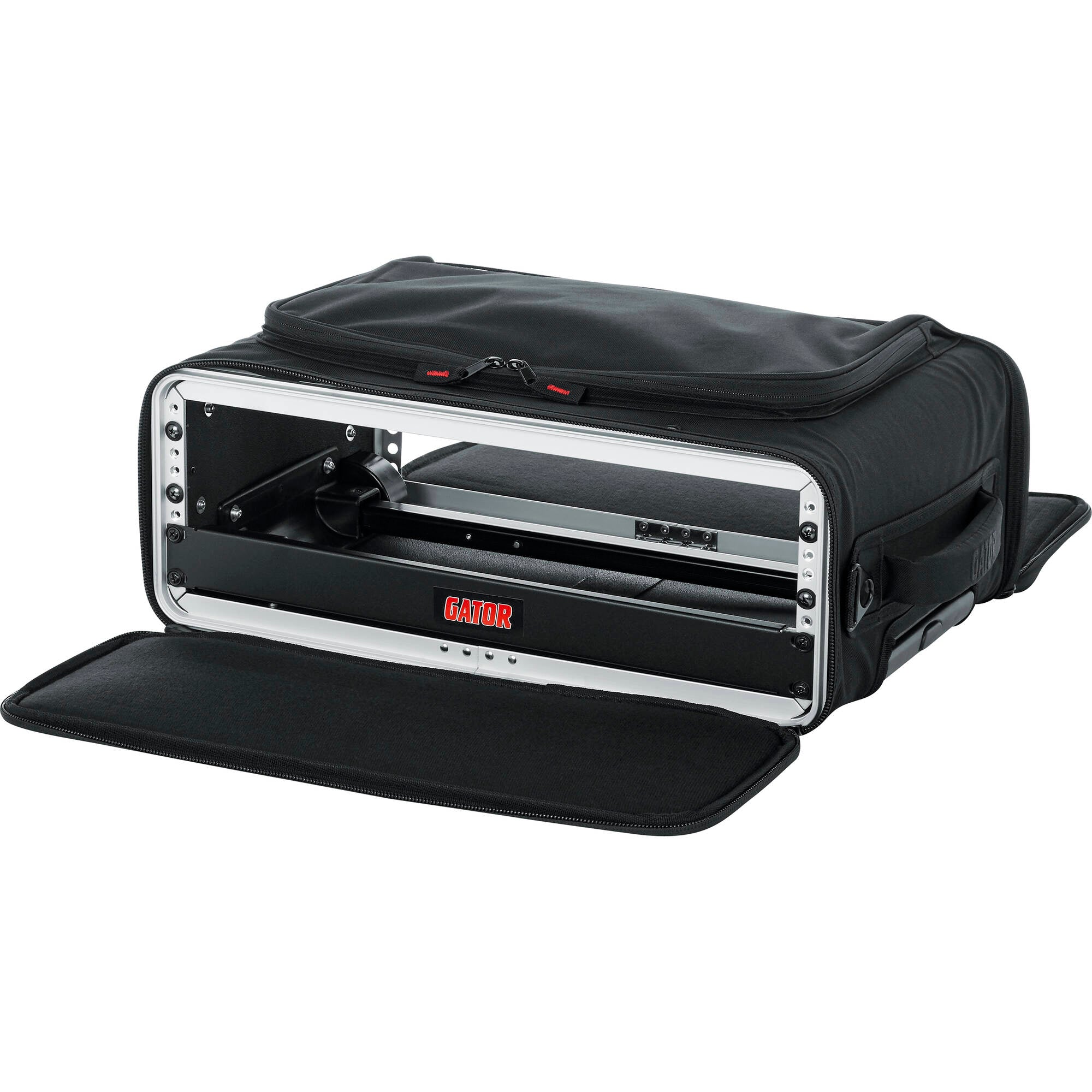 Gator Cases GR-RACKBAG-2UW Lightweight Rack Bag with Handle & Wheels (2U)