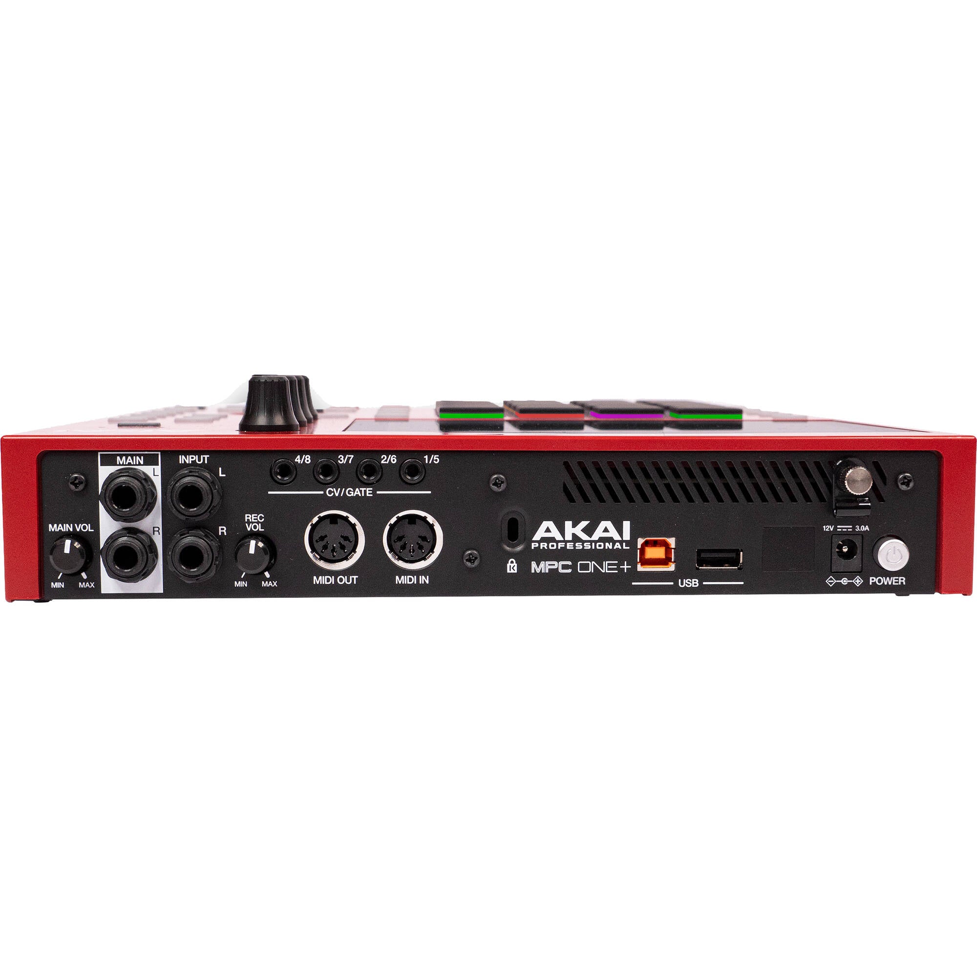 Akai Professional MPC One+ Standalone Music Production Center with Sampler and Sequencer (Red)