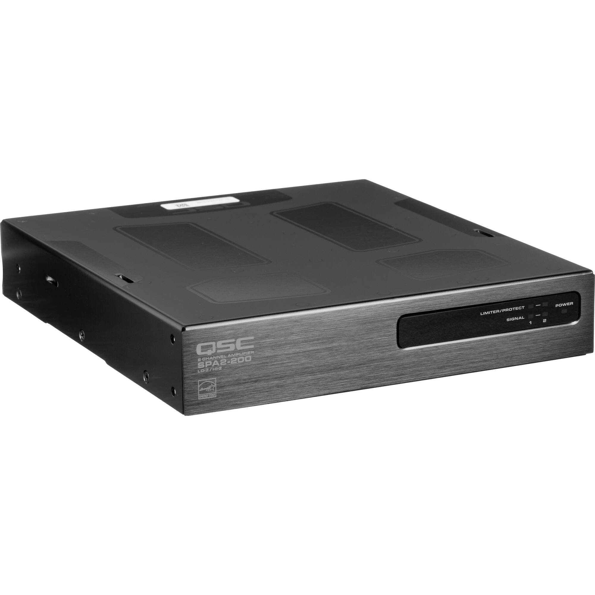 QSC SPA2-200 Energy Star 2-Channel Power Amplifier (200W)