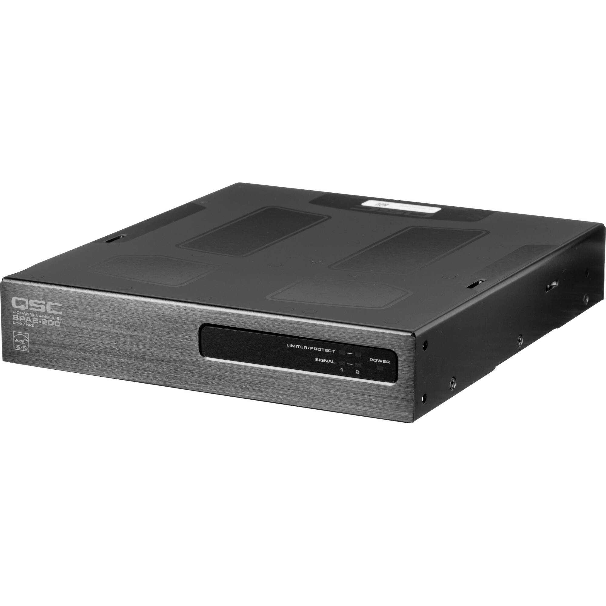 QSC SPA2-200 Energy Star 2-Channel Power Amplifier (200W)