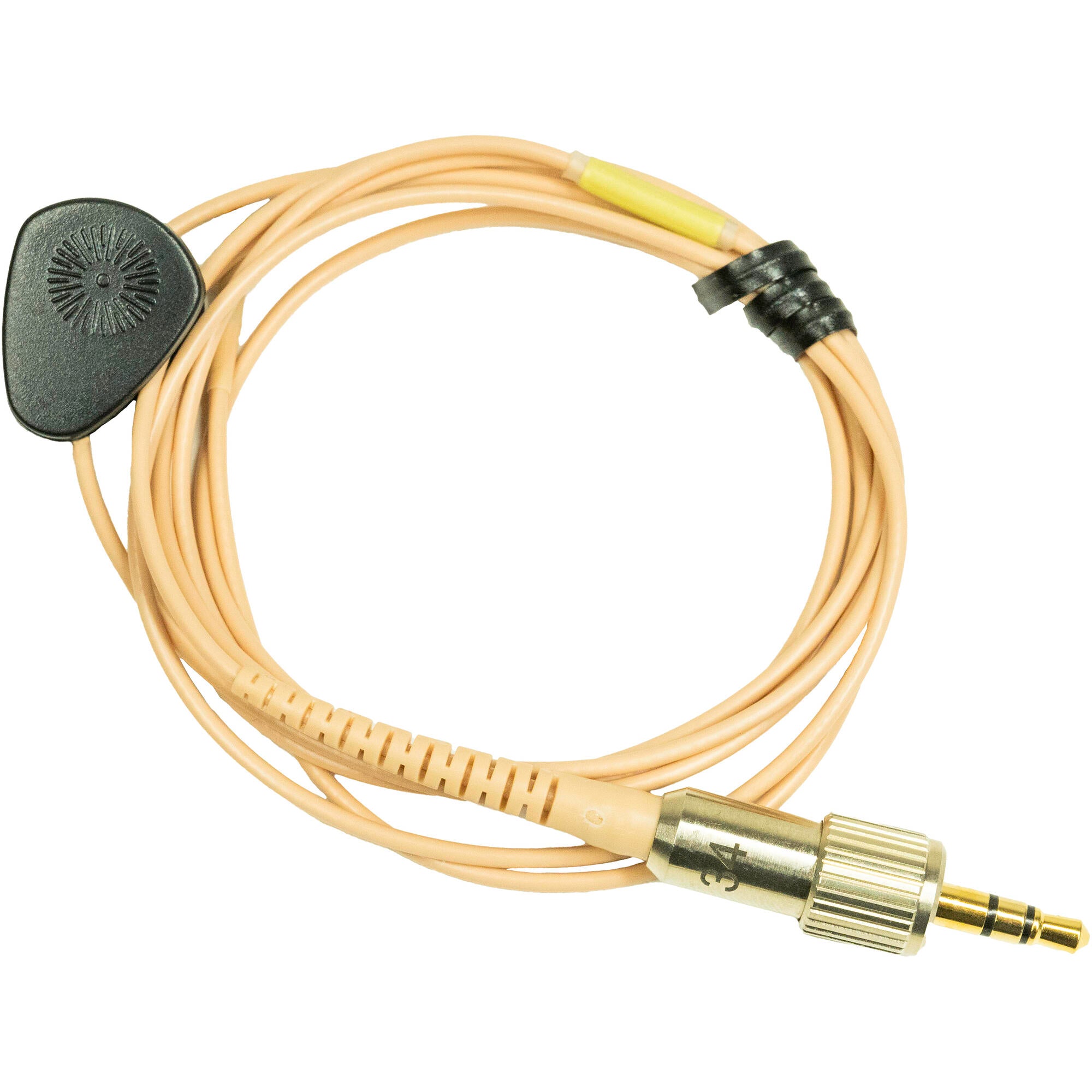 DPA CS216F34 Microphone Cable for Headset S2 Connection (Beige, 3.5mm Locking)
