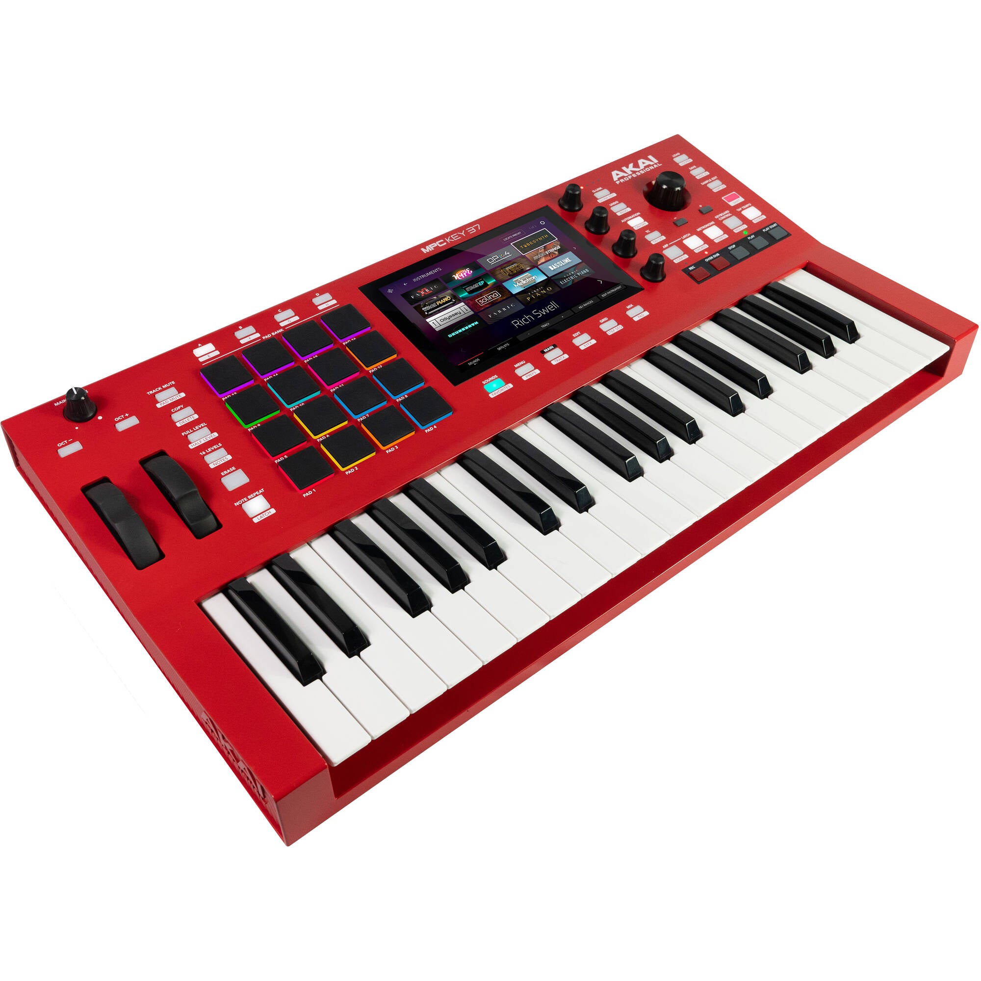 Akai Professional MPC Key 37 Standalone Keyboard Workstation with Sampler and Sequencer