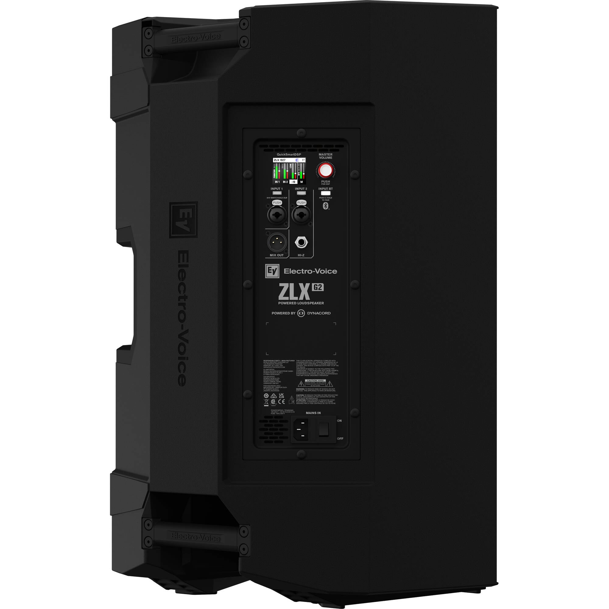 Electro-Voice ZLX-15P-G2 15" 2-Way 1000W Powered Loudspeaker with Bluetooth (Black)