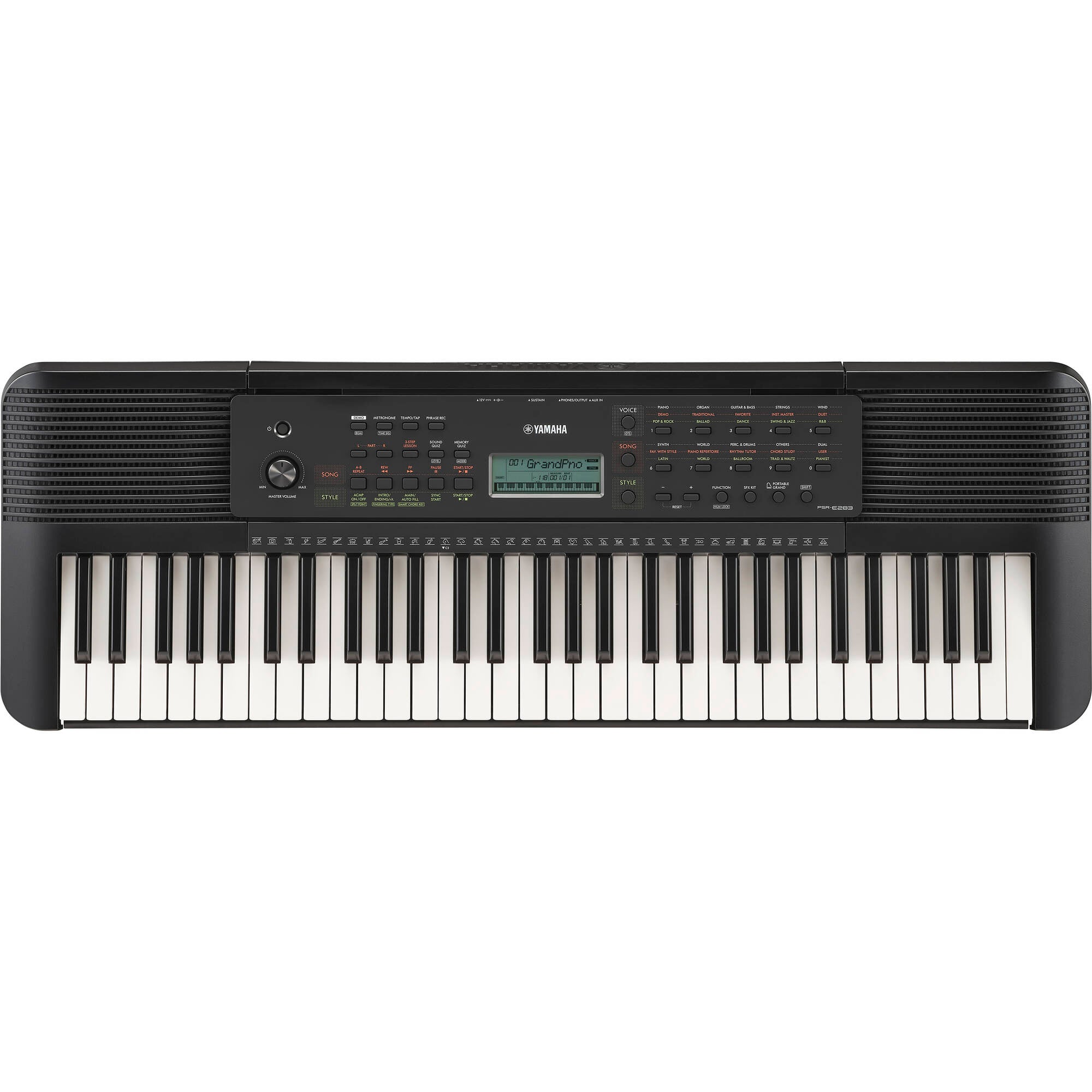 Yamaha PSR-E283 61-Key Beginners Portable Keyboard