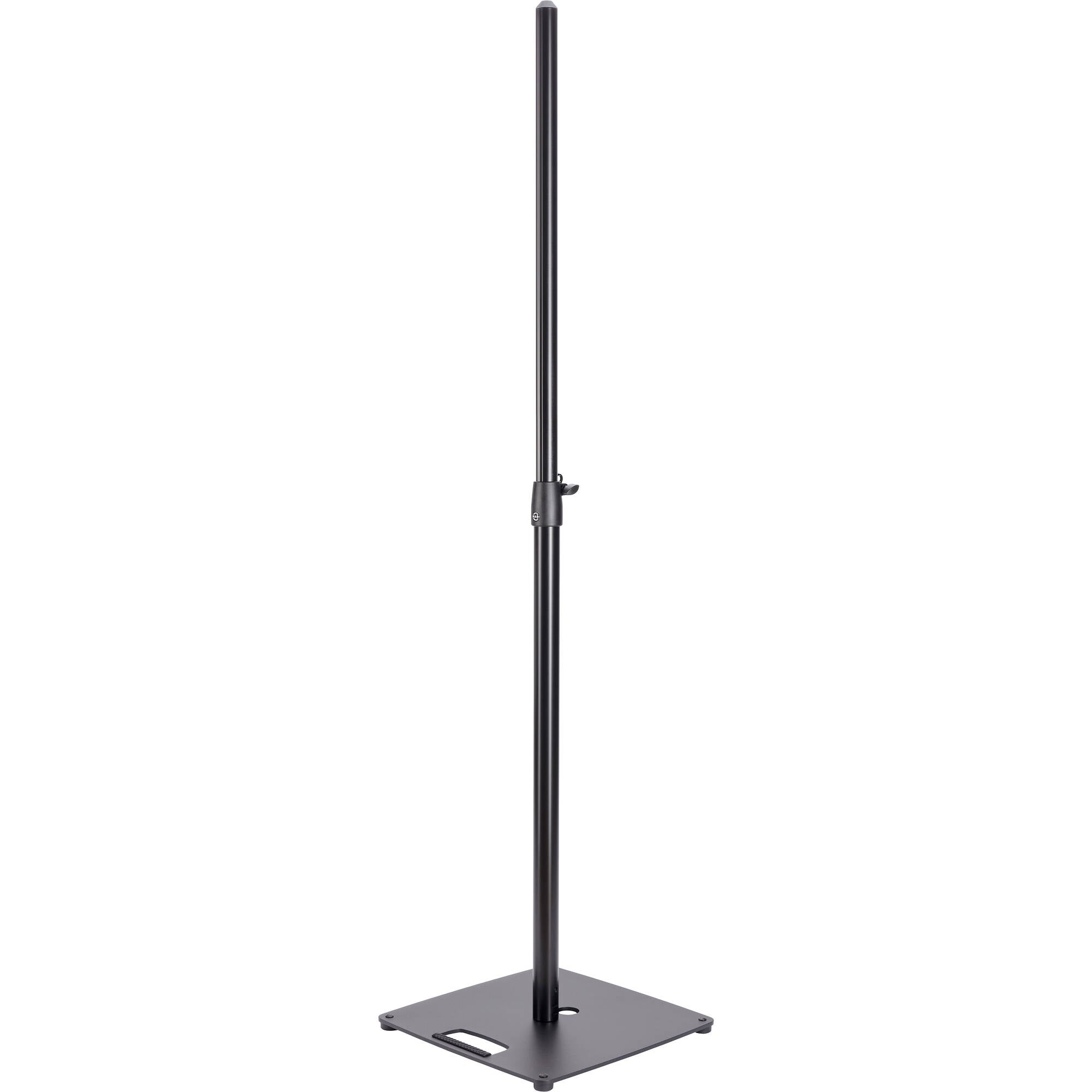 K&M Stands 26731 Speaker Stand with Square Base (Black)