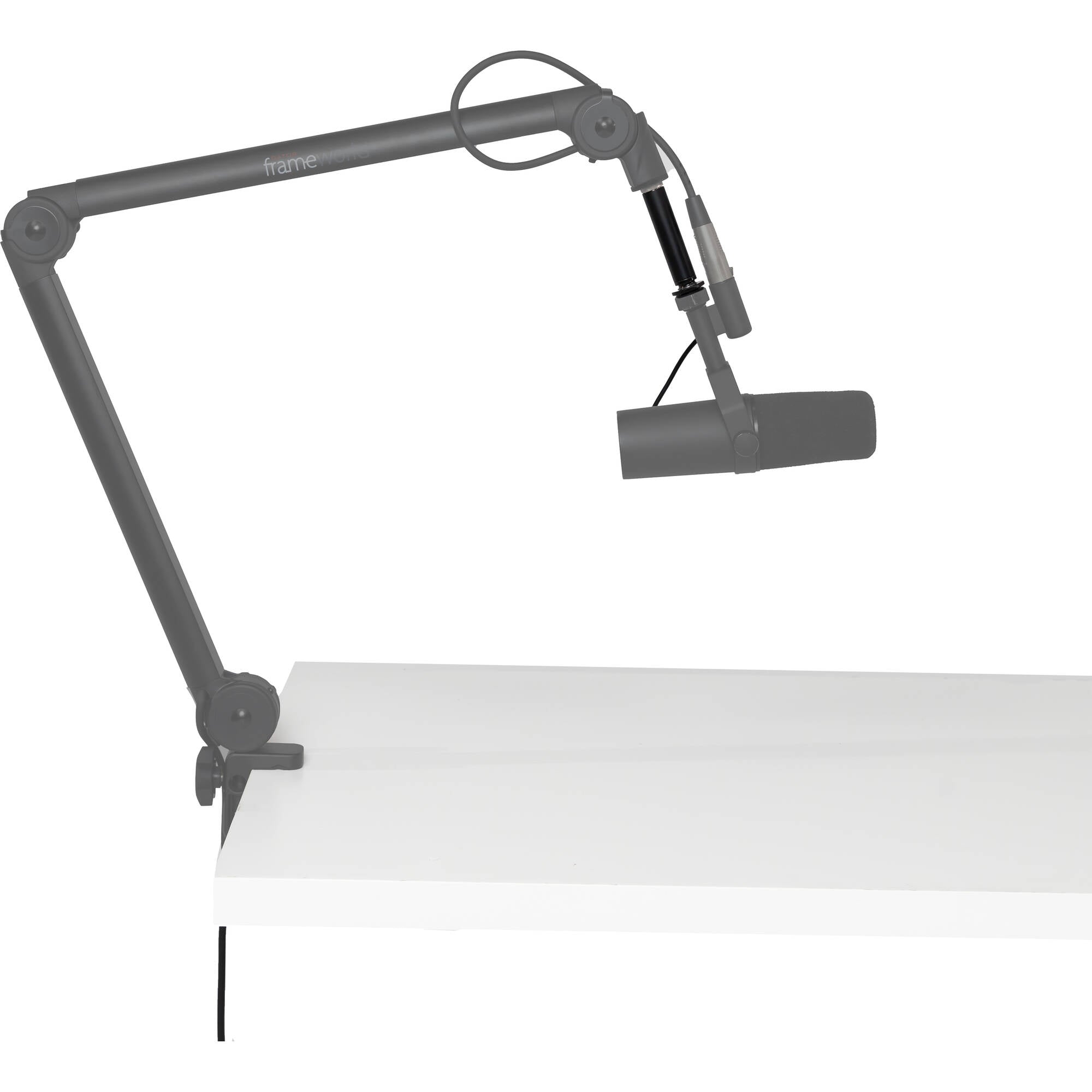 Gator Frameworks GFWMICBCBMEXT Extension Adapter for Broadcast Boom Arms