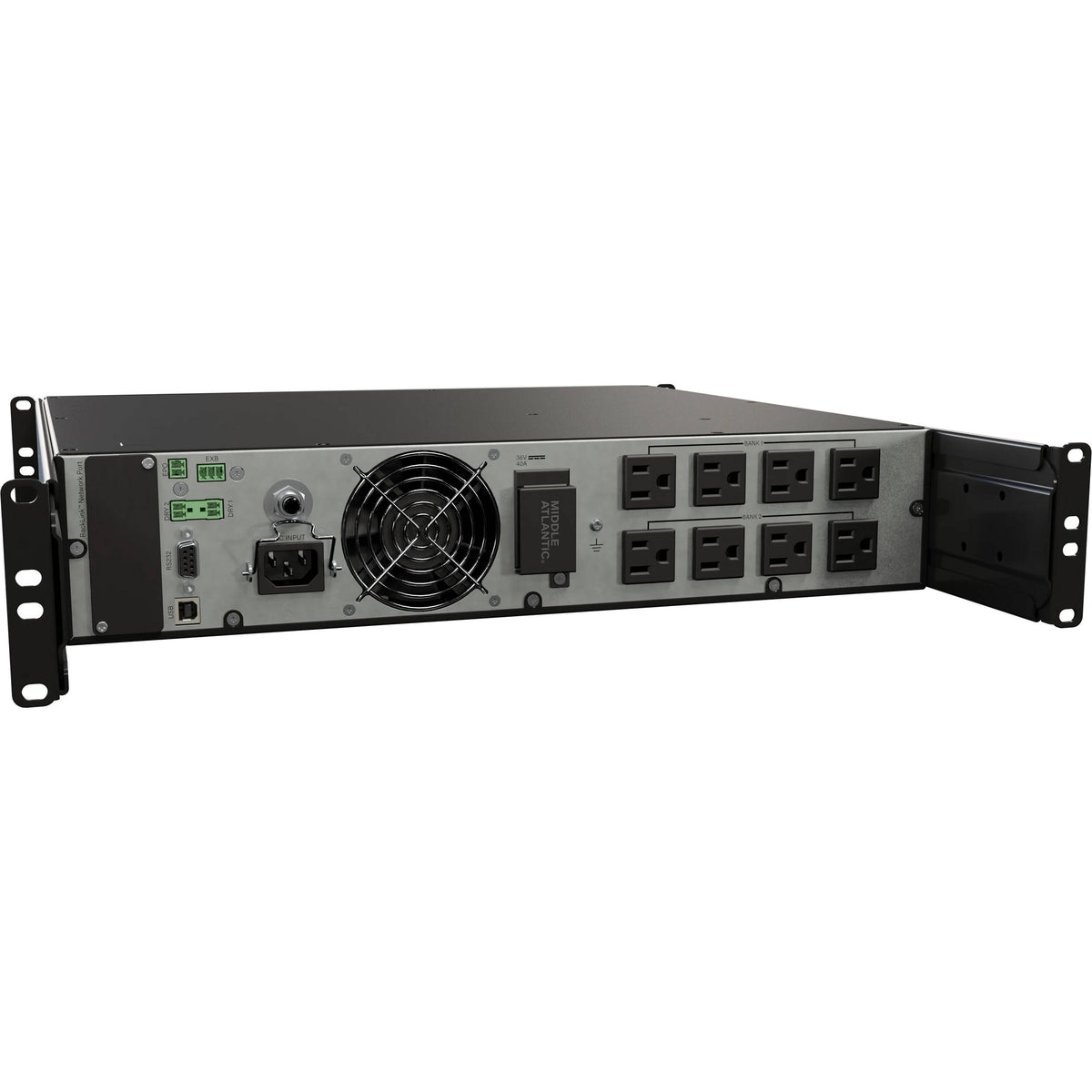 Middle Atlantic UPX-1500R-2 NEXSYS 1500VA 15 Amp UPS Backup Power System with Bank Outlet Control