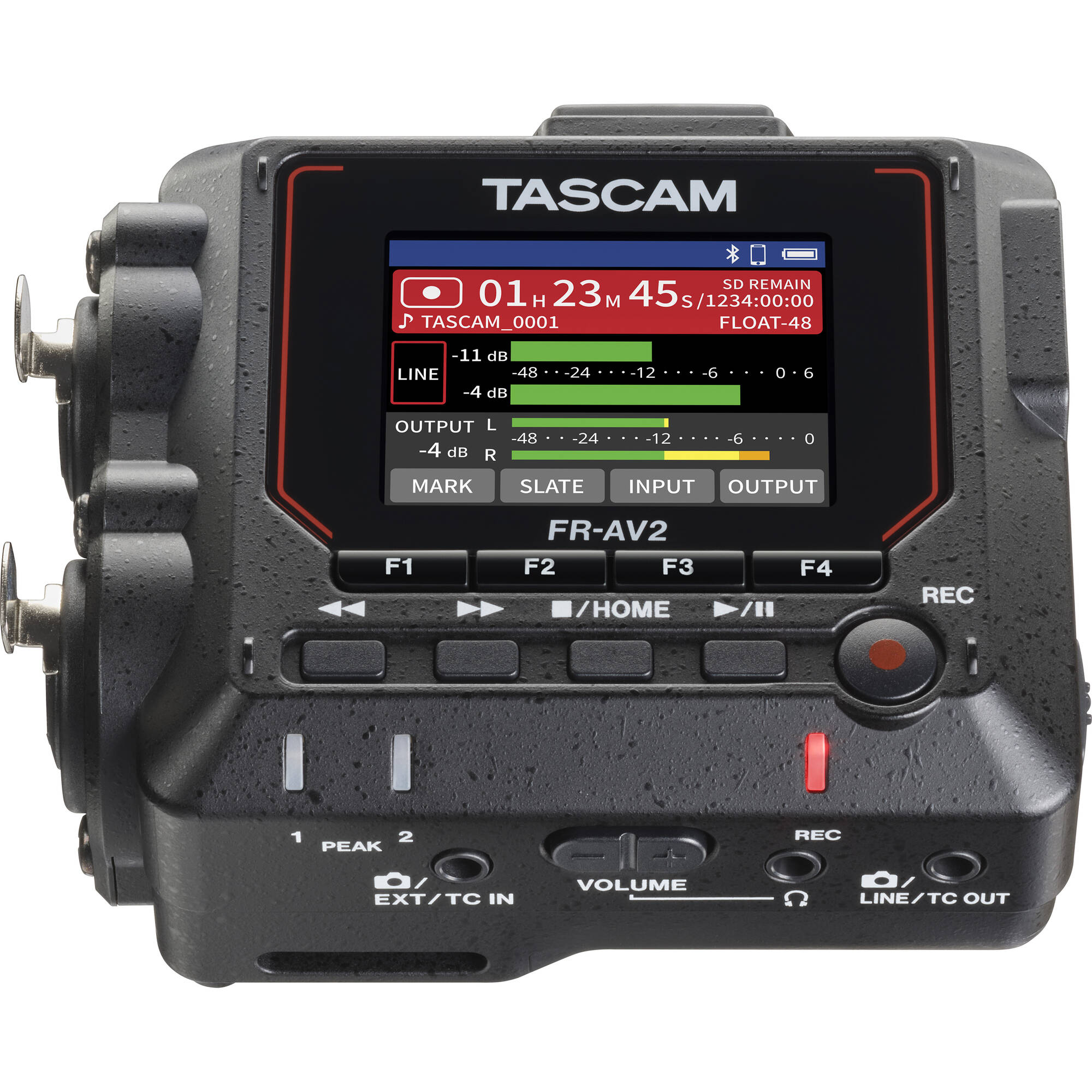 Tascam FR-AV2 Compact 32-bit Float Field Recorder and Timecode Generator with Mixer