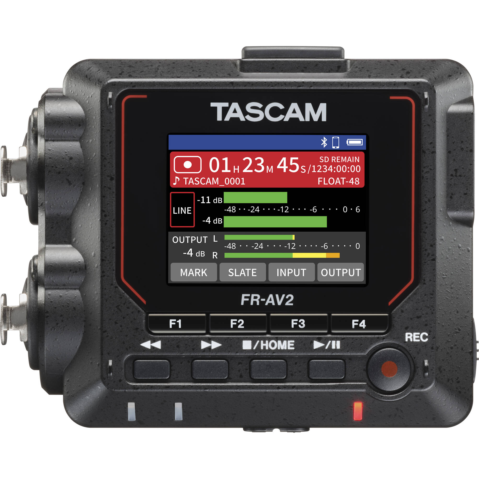 Tascam FR-AV2 Compact 32-bit Float Field Recorder and Timecode Generator with Mixer