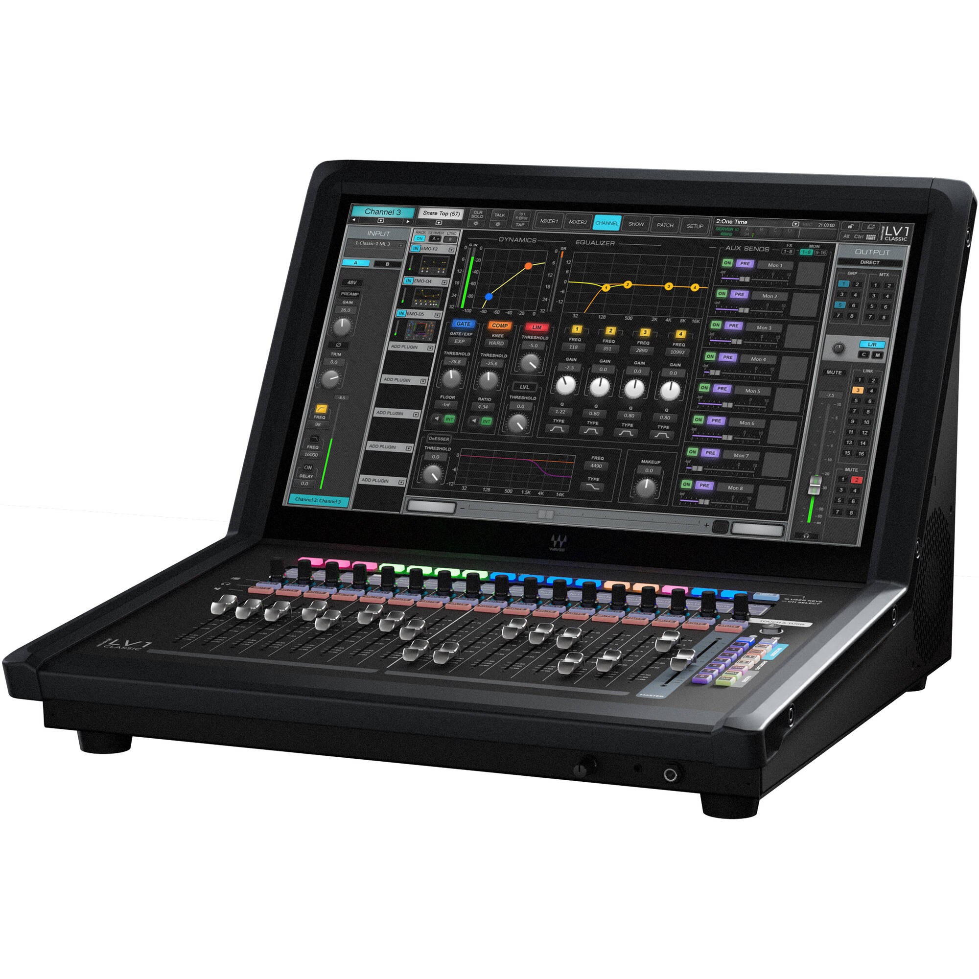 Waves eMotion LV1 Classic 64-Channel / 44 Bus Live Mixing Console