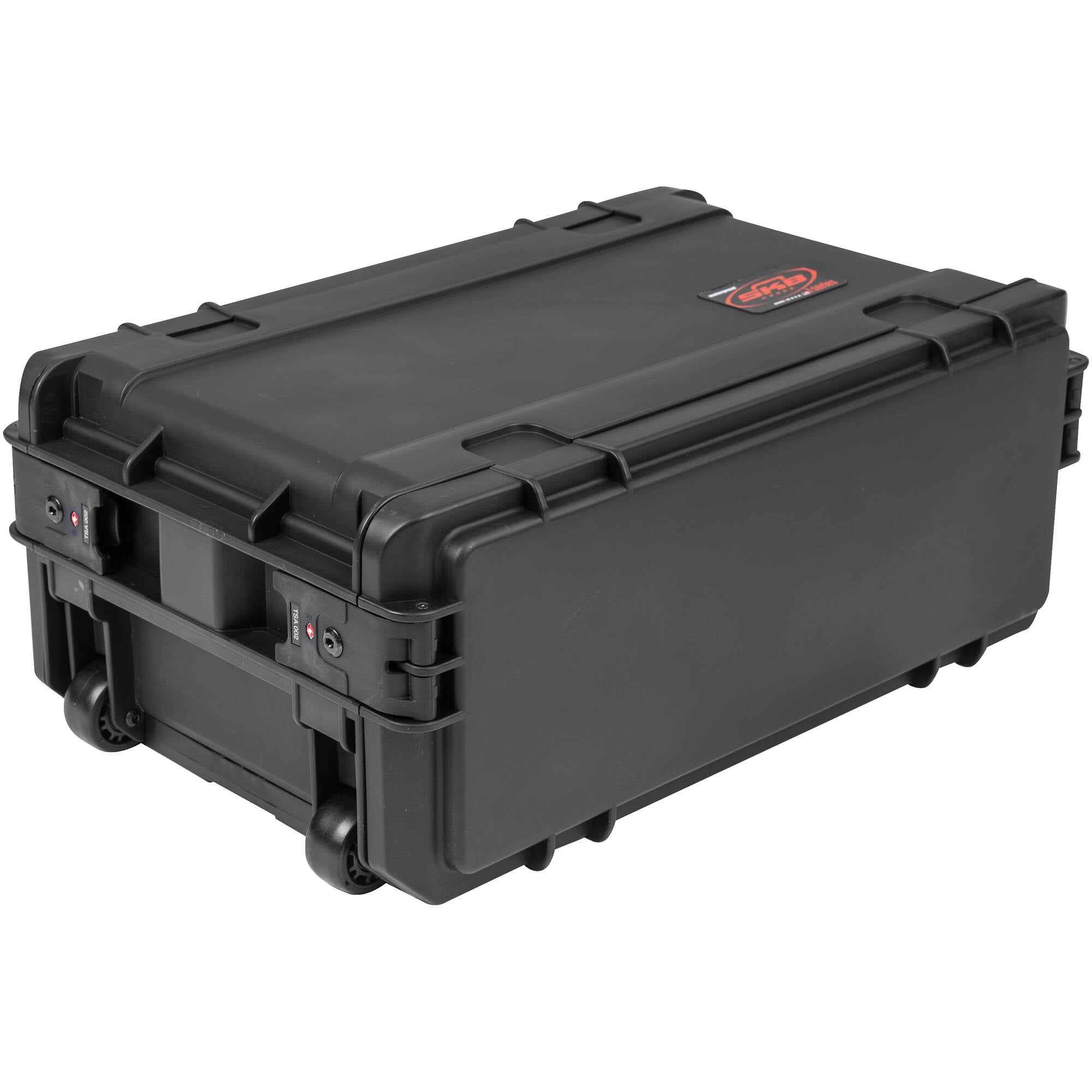SKB 3i-4U11-W Injection Molded 11" Deep Rack with Wheels (4U, Black)