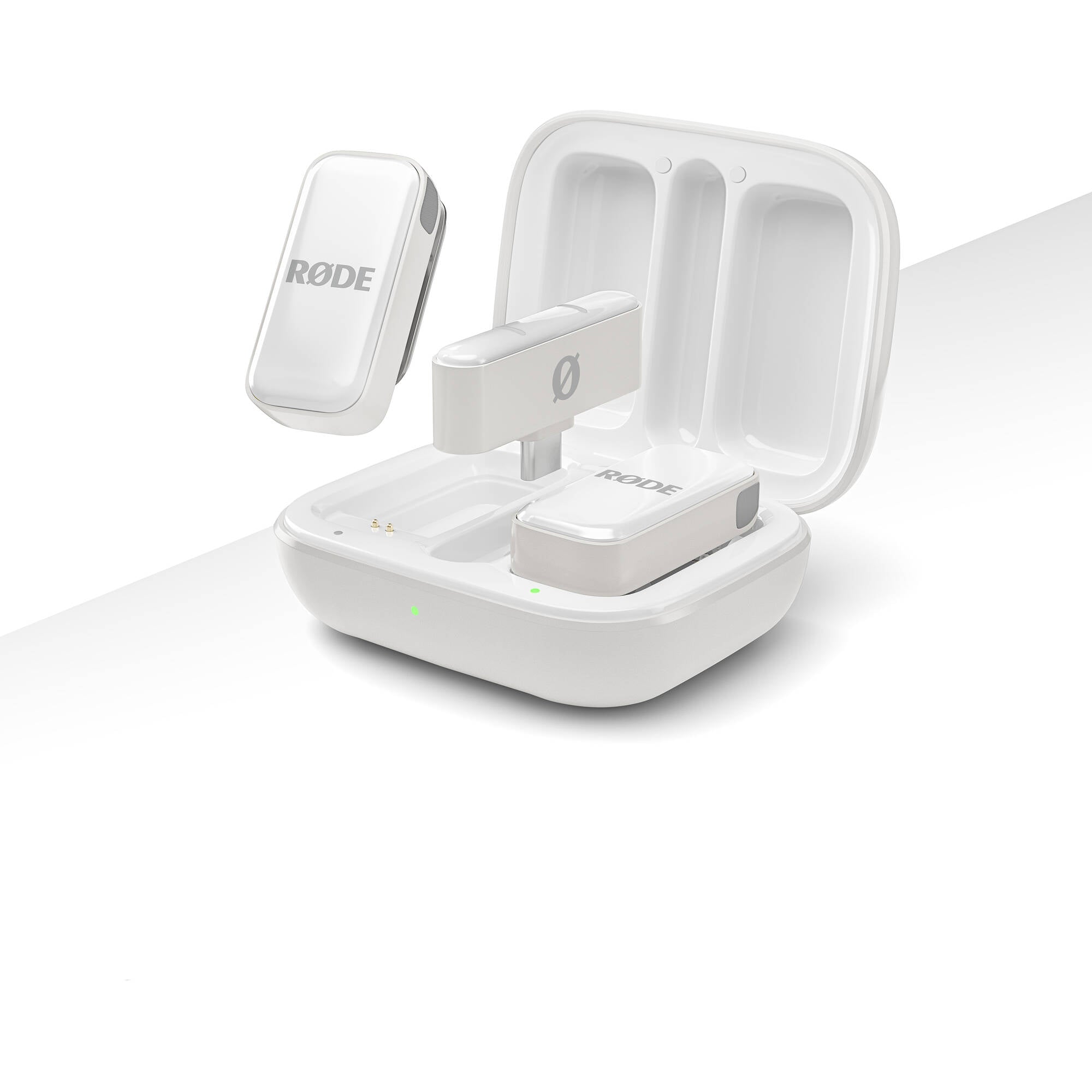 Rode Wireless Micro 2-Person Ultracompact Wireless Microphone System with USB-C (2.4 GHz, White)