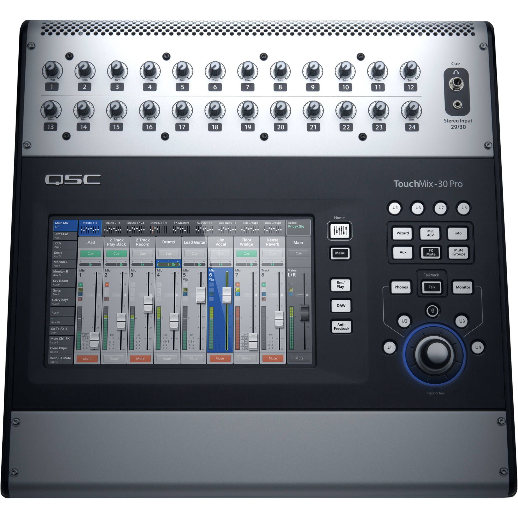 QSC TouchMix-30 Pro Compact Digital Mixer