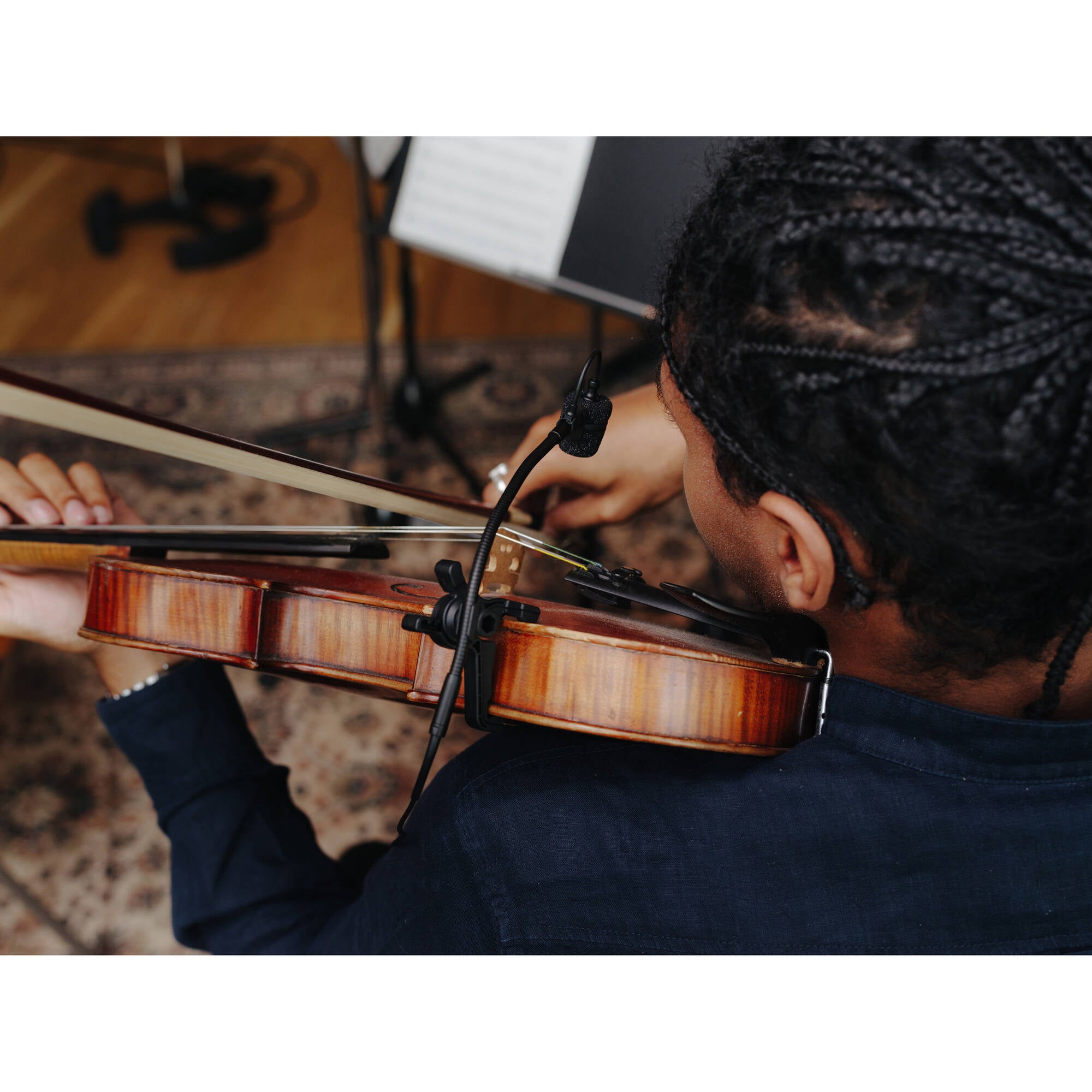 Audio-Technica ATM355VFcH Cardioid Condenser Clip-on Instrument Microphone for Audio-Technica (cH)