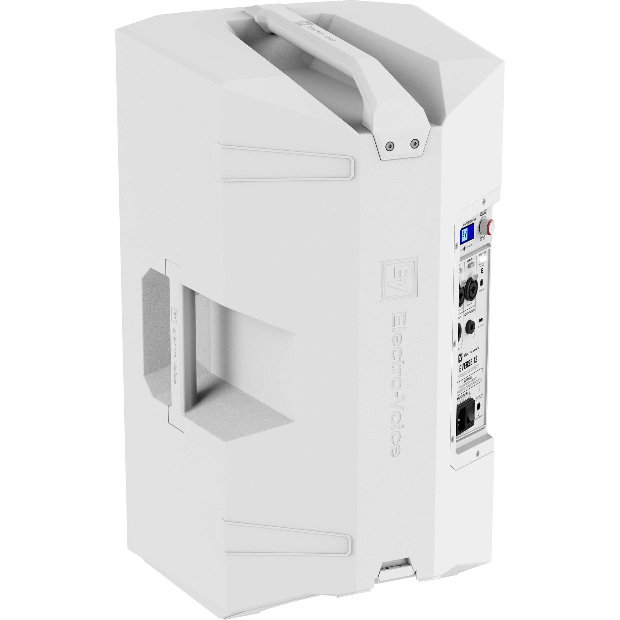 Electro-Voice EVERSE 12 Weatherized Battery-Powered Loudspeaker with Bluetooth (White)