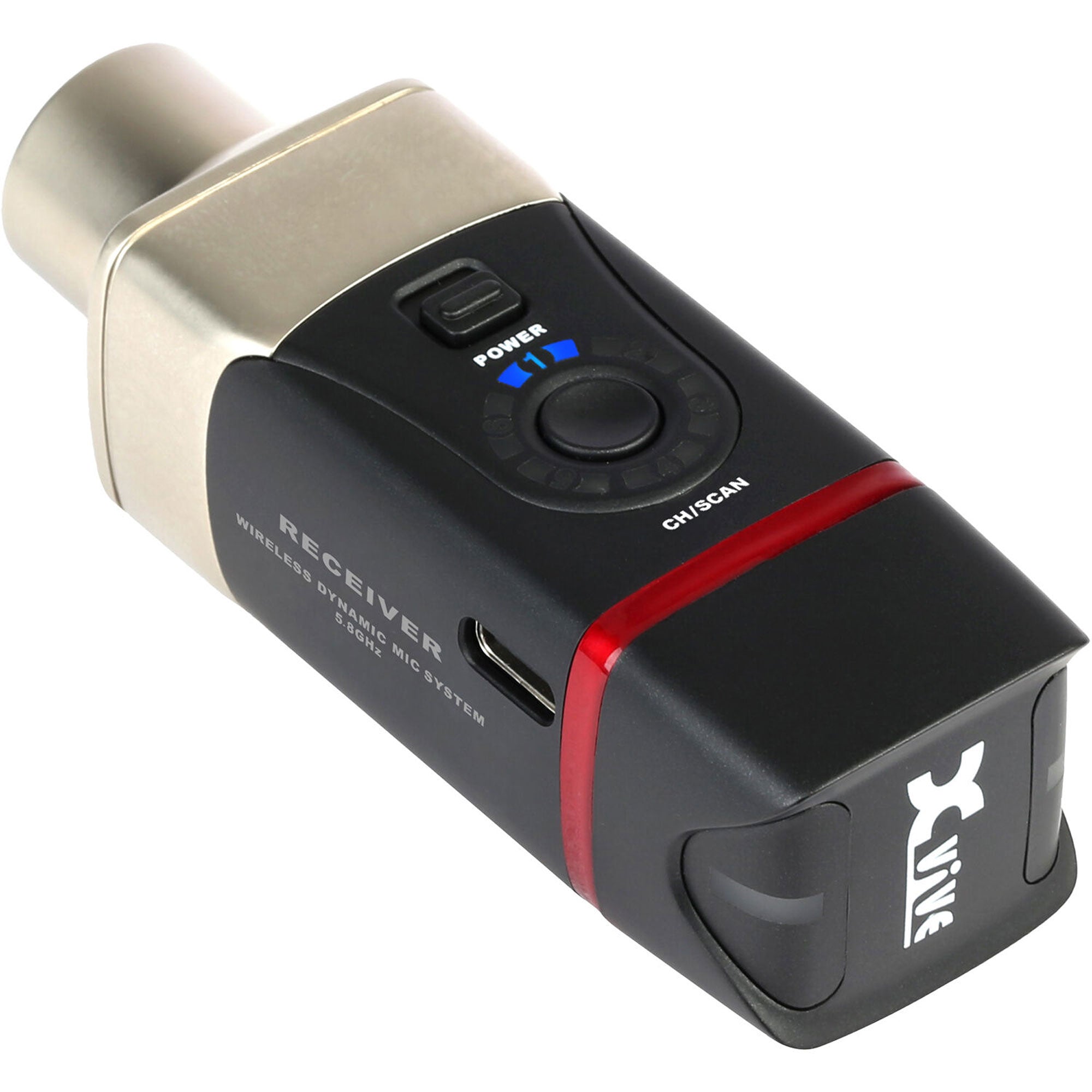 Xvive Audio U35 Wireless System for XLR Dynamic Microphones (5.8 GHz)