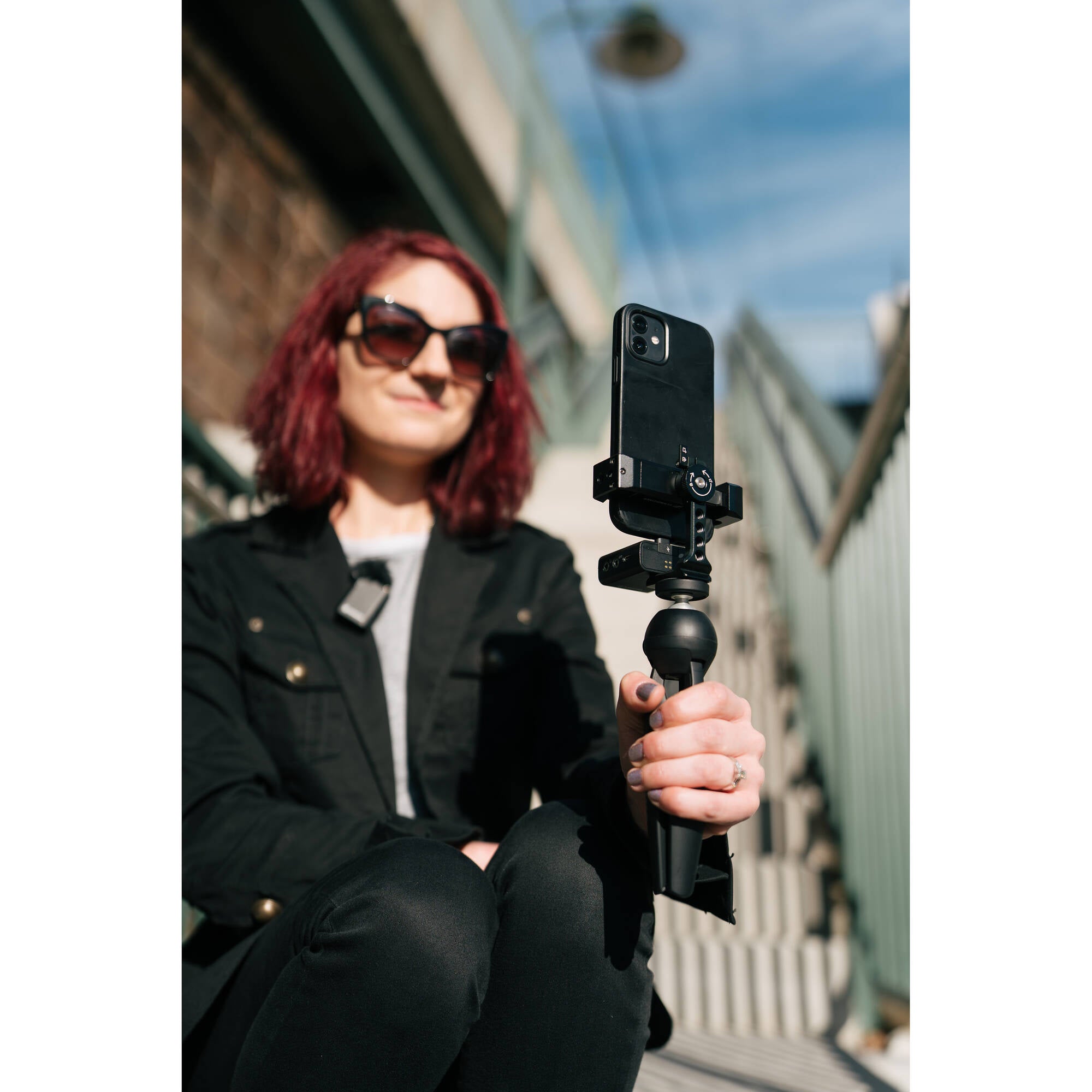 Sennheiser Profile 1-Person Clip-On Wireless Mic System/Recorder for Camera & Smartphone (2.4 GHz)