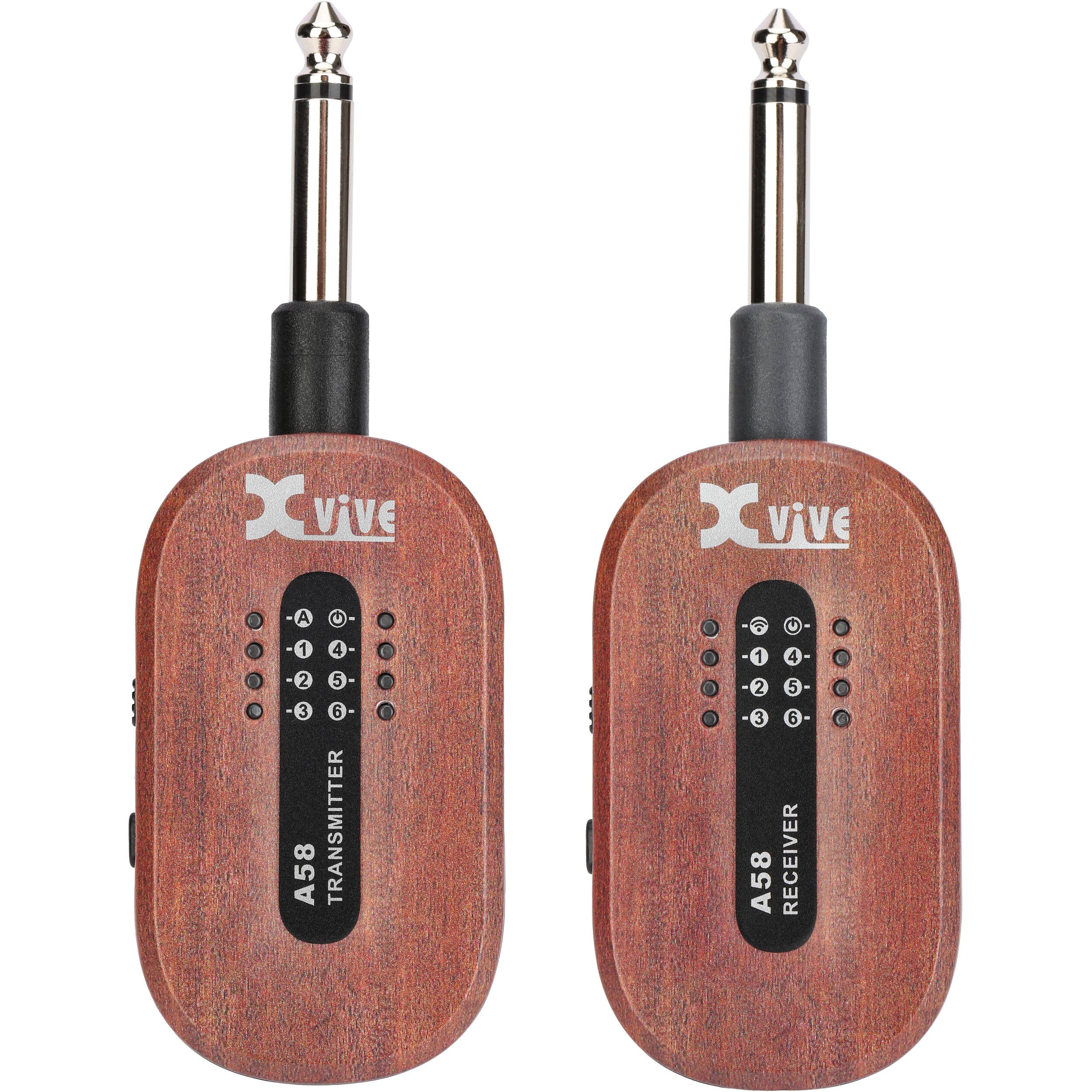 Xvive Audio A58 Wireless Guitar System (Mahogany)