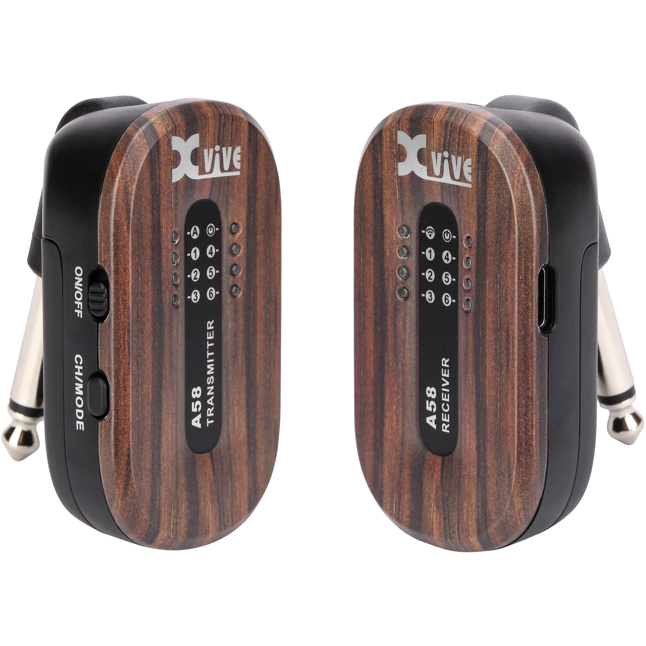 Xvive Audio A58 Wireless Guitar System (Rosewood)