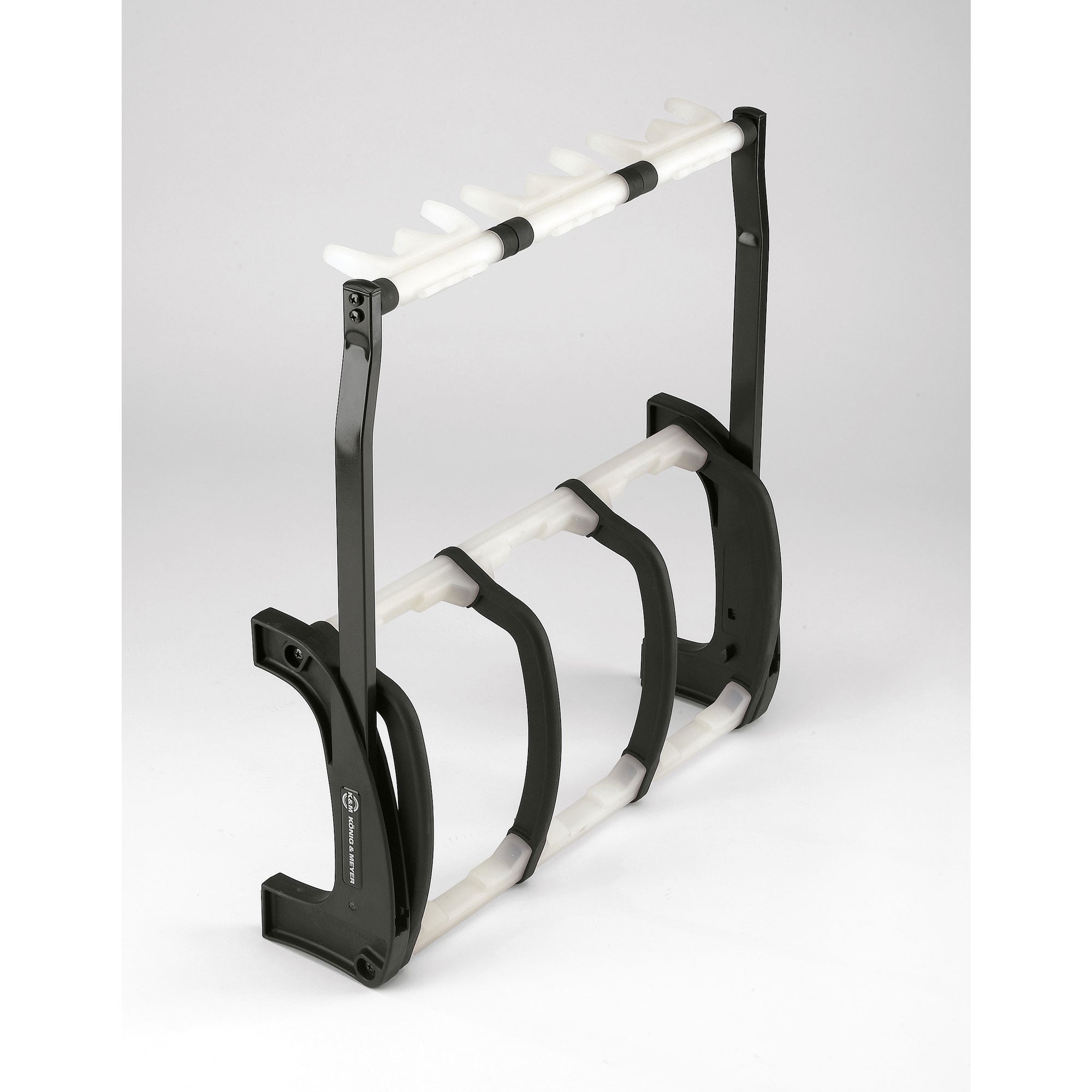 K&M Stands 17513 Guardian 3 Three Guitar Stand (Translucent)