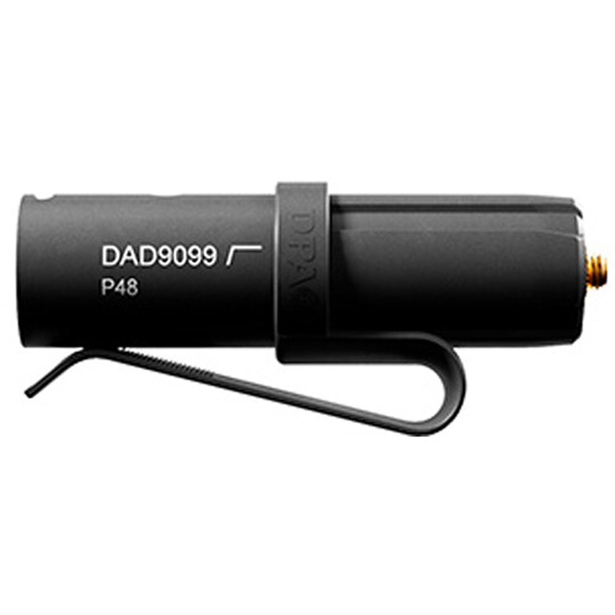 DPA DAD9099 MicroLock to 3-Pin XLR Adapter with Low-Cut Filter and Belt Clip