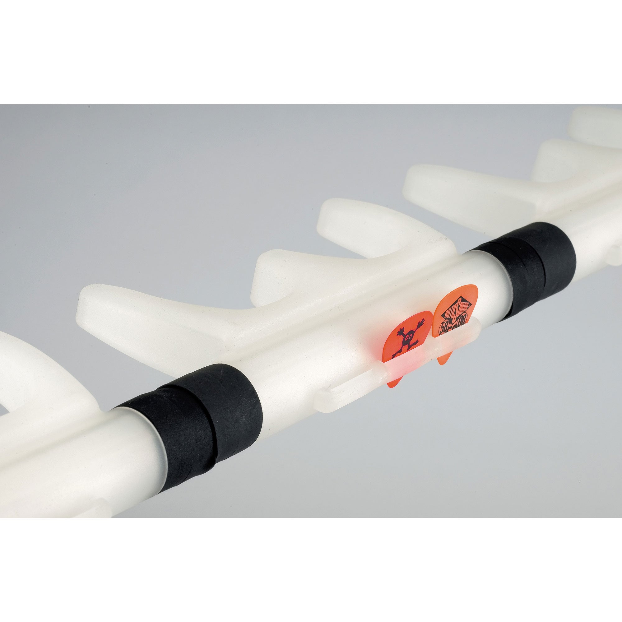 K&M Stands 17515 Guardian 5 Five Guitar Stand (Translucent)