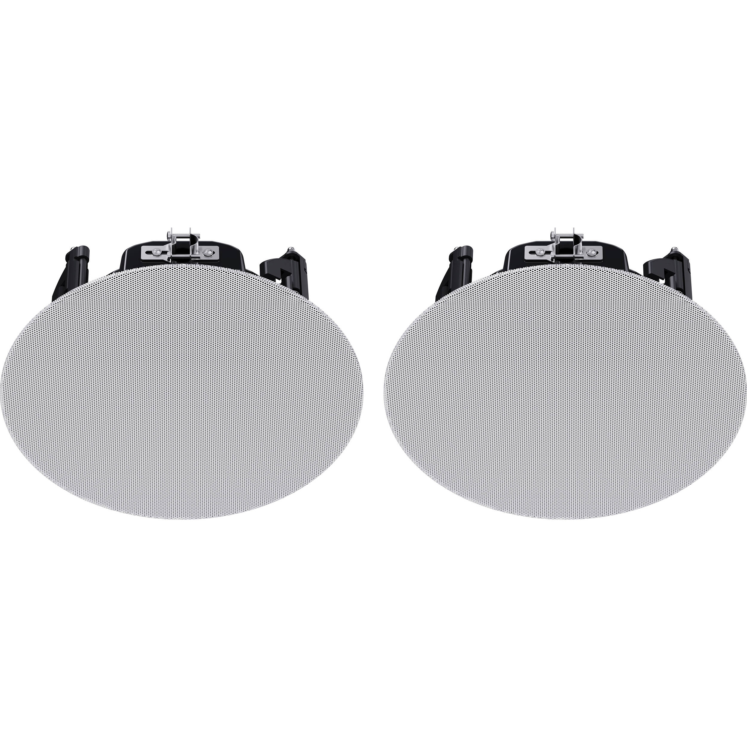 Electro-Voice EVID-C4.2LP-G2 4" Low Profile Coaxial Ceiling Installation Speaker (White, Pair)