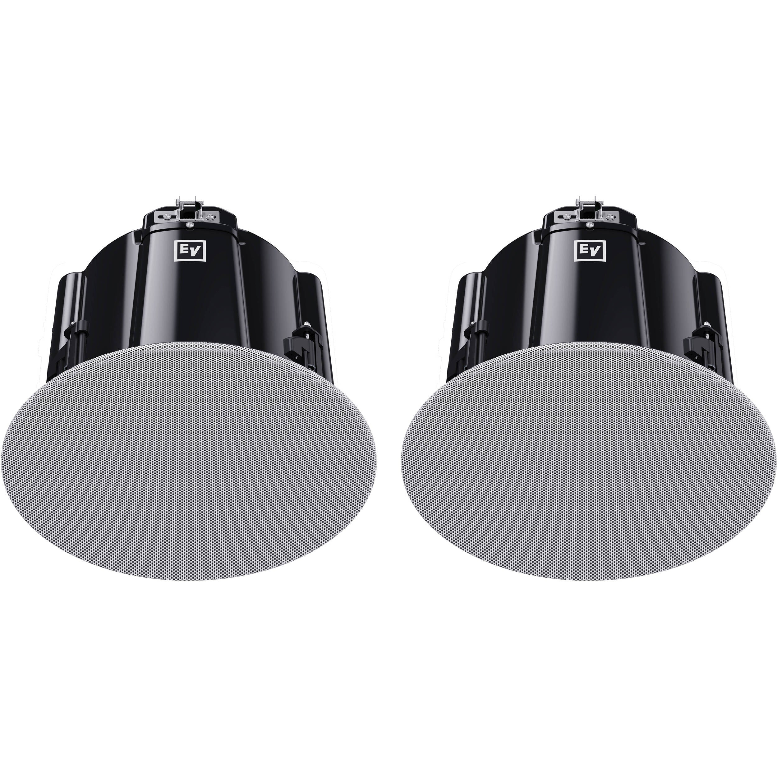 Electro-Voice EVID-C8.2HC-G2 Coaxial 8" High Ceiling Installation Speaker (White, Pair)