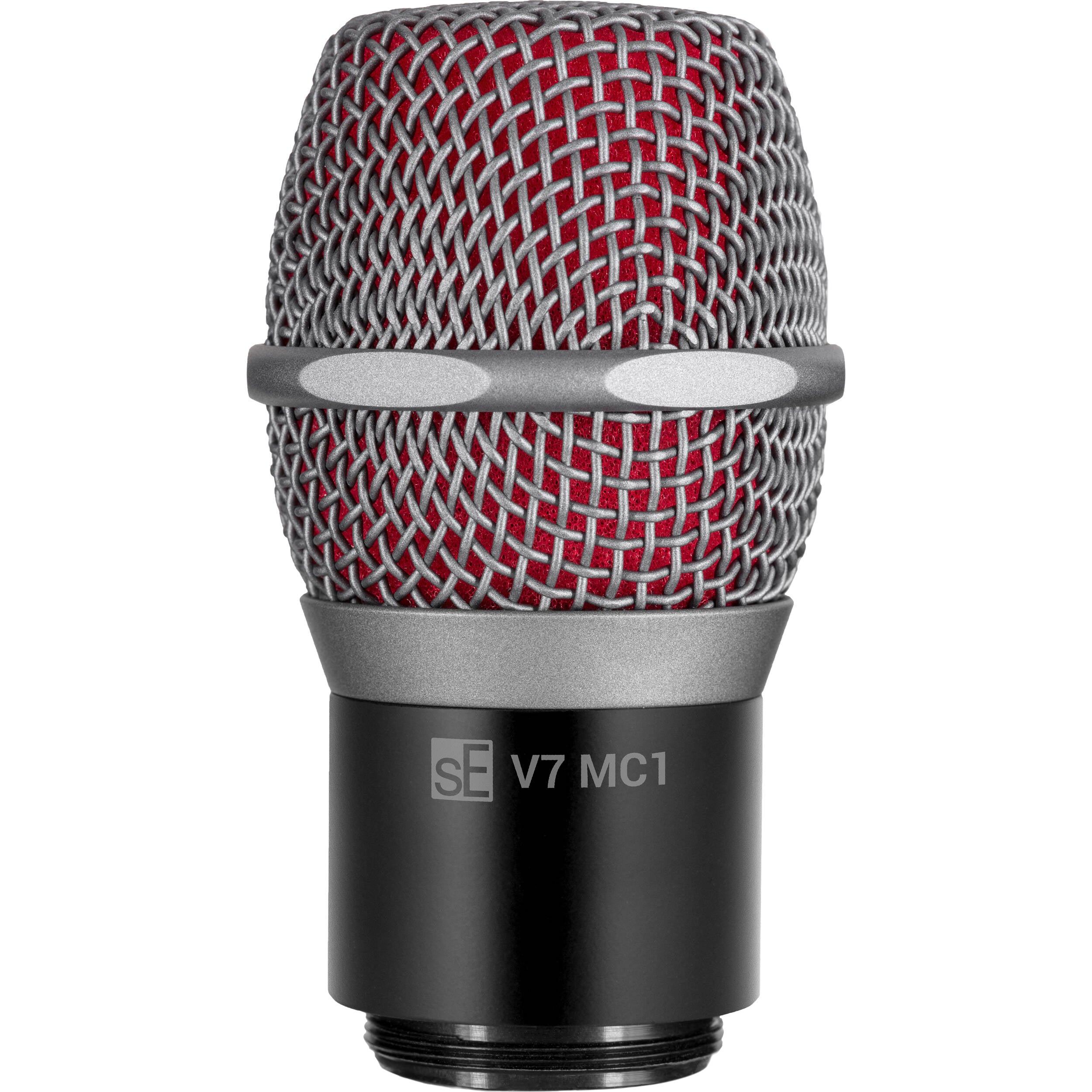 sE Electronics V7 MC1 Supercardioid Dynamic Microphone Capsule with MP03 Pouch (Black and Red)