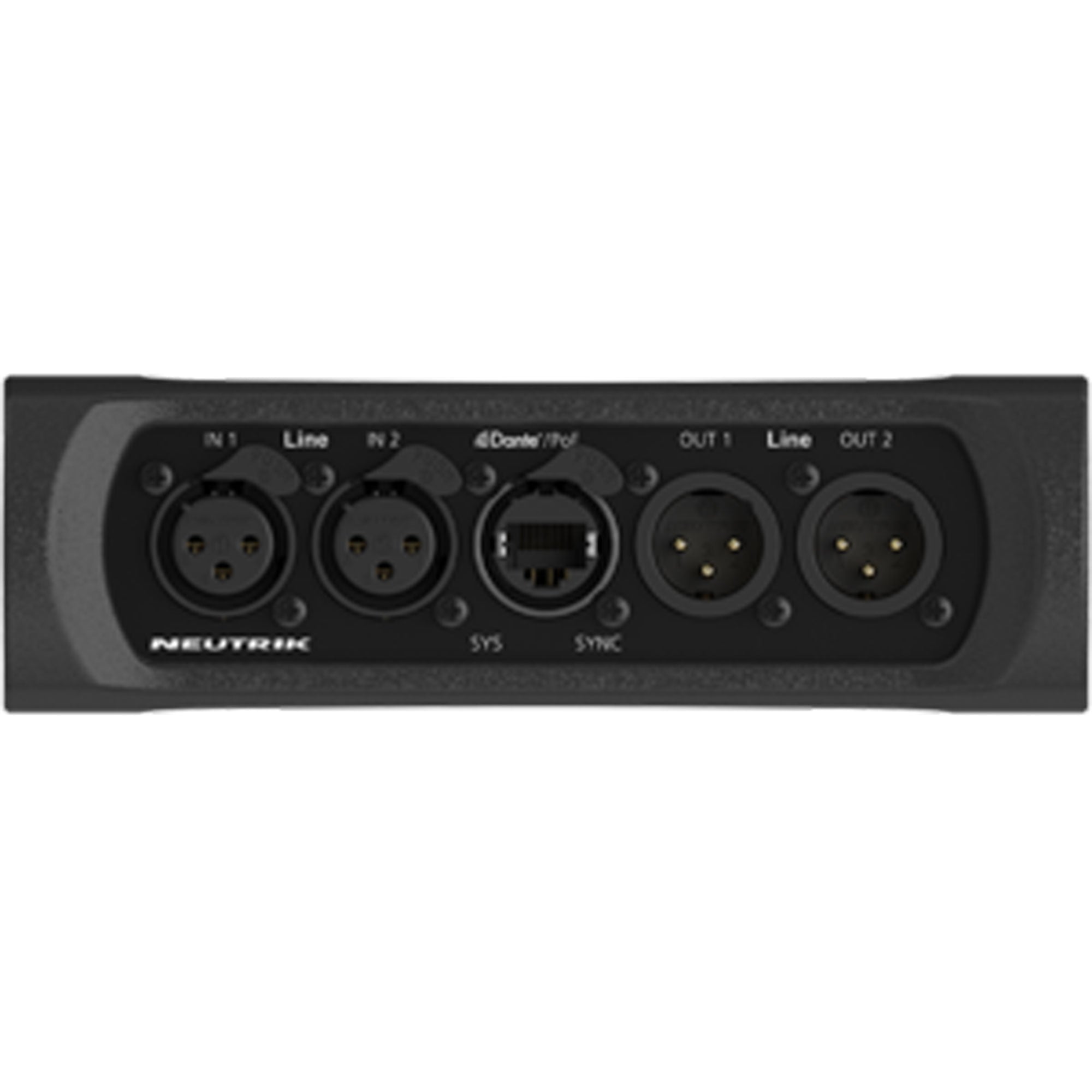 Neutrik NA-2I2O-DLINE 2-Channel Bi-Directional Line-Level to Dante Adapter (2 In/2 Out)