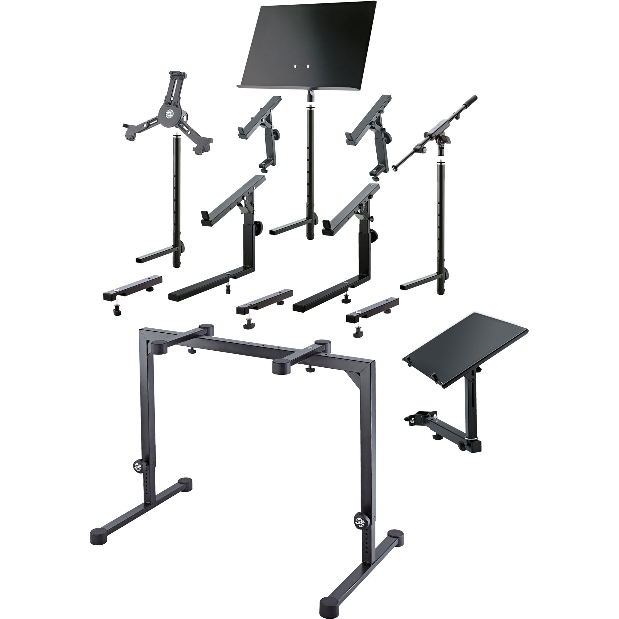 K&M Stands 18810 Table-Style Keyboard Stand (Black)