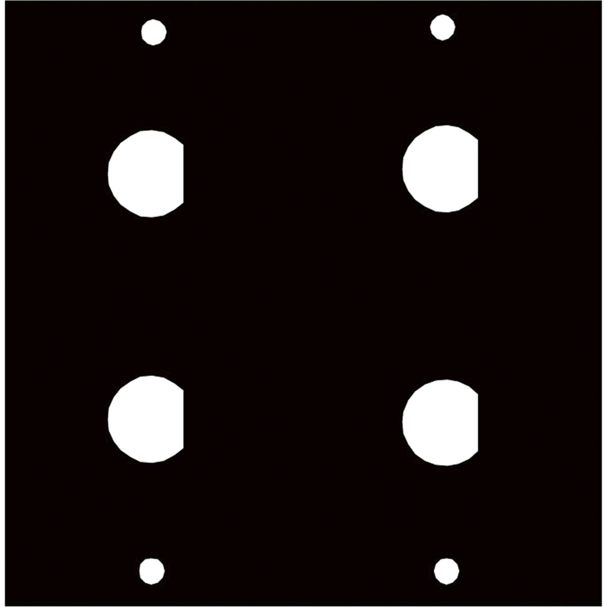 Middle Atlantic UCP-1/2BNC4 UCP Panel for Four 1/2" BNC