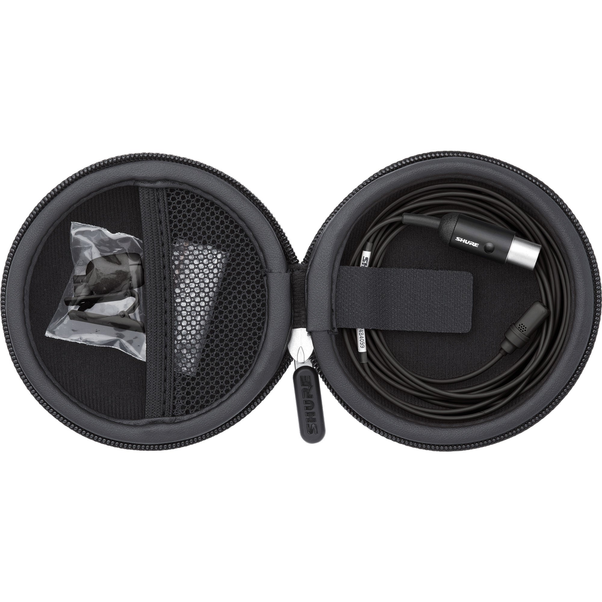 Shure UL4 UniPlex Cardioid Subminiature Lavalier Microphone (Black, XLR)