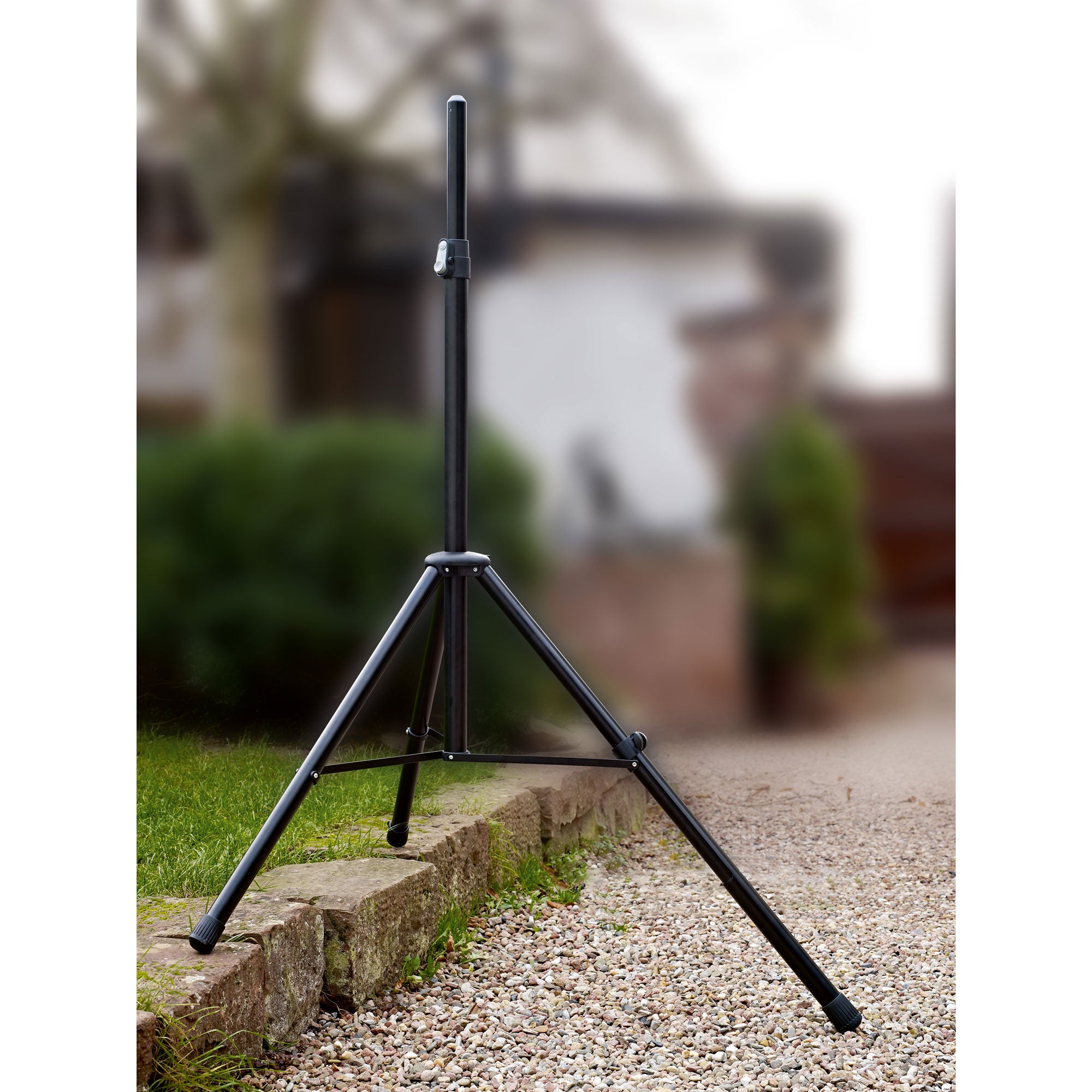 K&M Stands 21445 Leveling Leg Speaker/Lighting (Black)