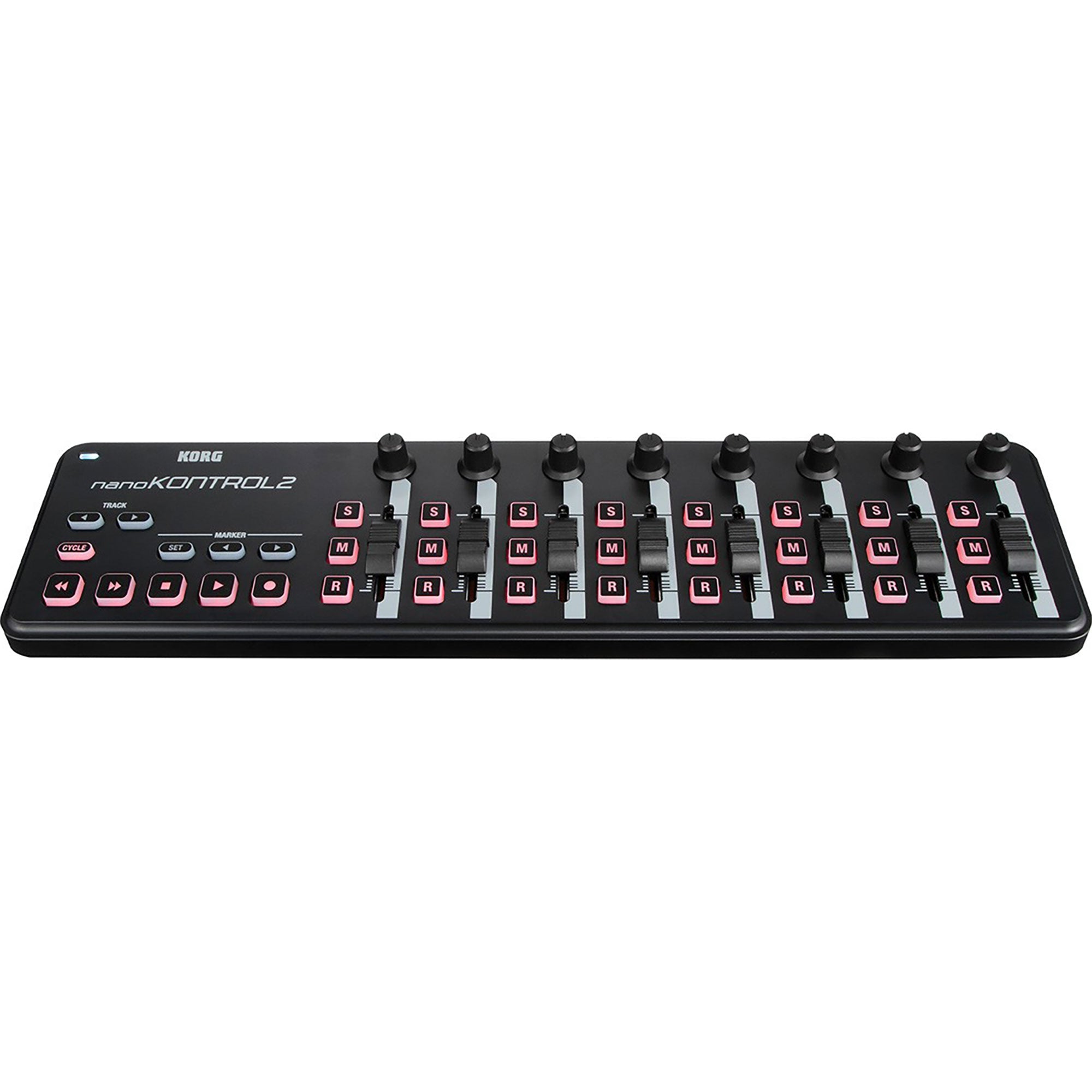 Korg nanoKONTROL2 Slim-Line USB MIDI Controller (Black)