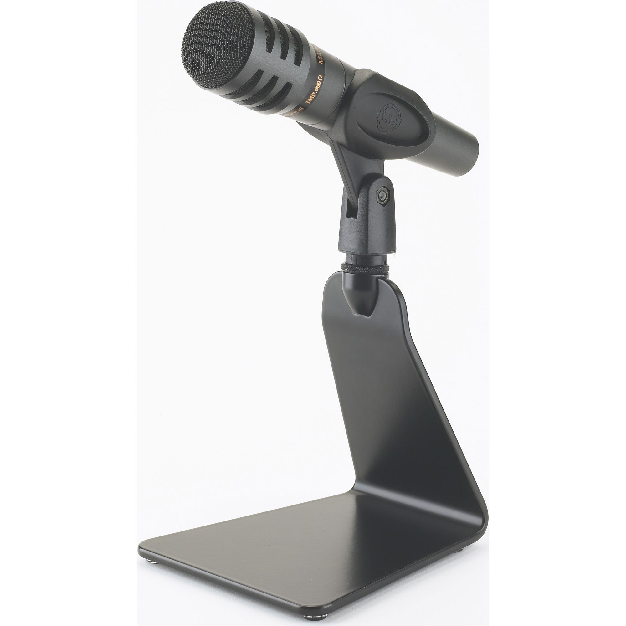 K&M Stands 23250 Schwarz Design Microphone Table Stand