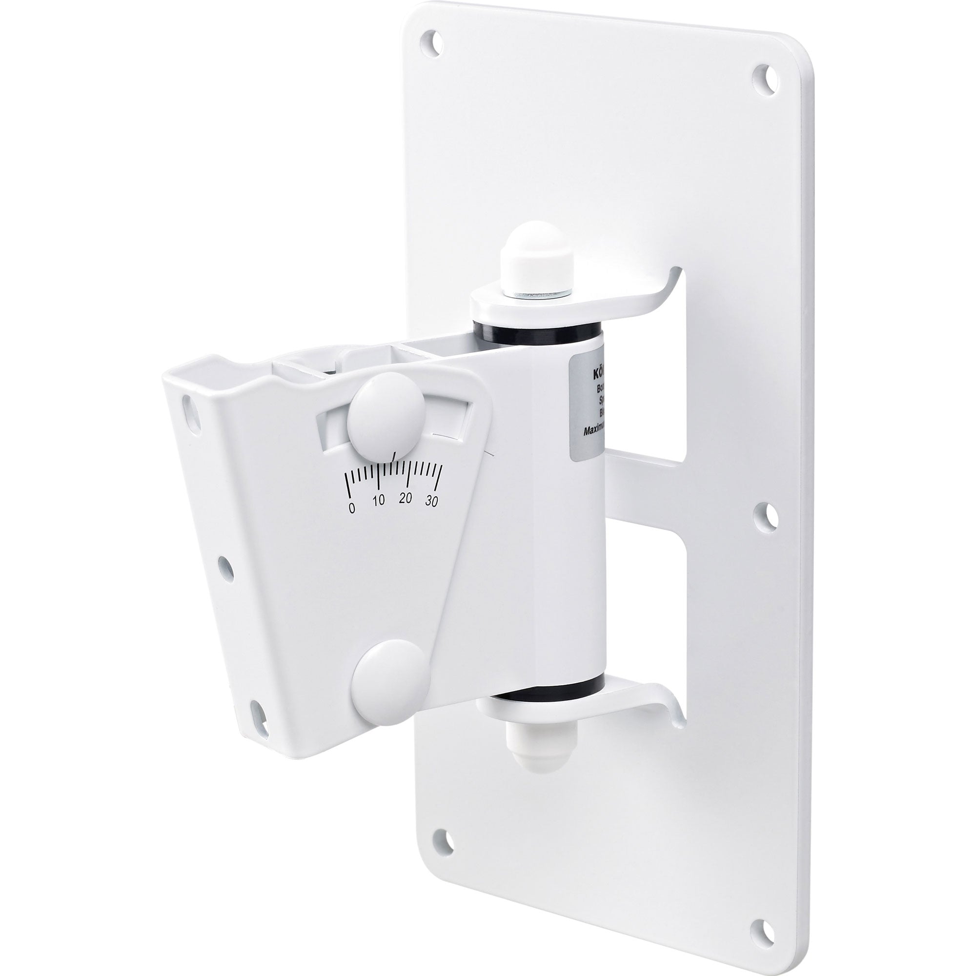 K&M Stands 24481 Speaker Wall Mount (White)
