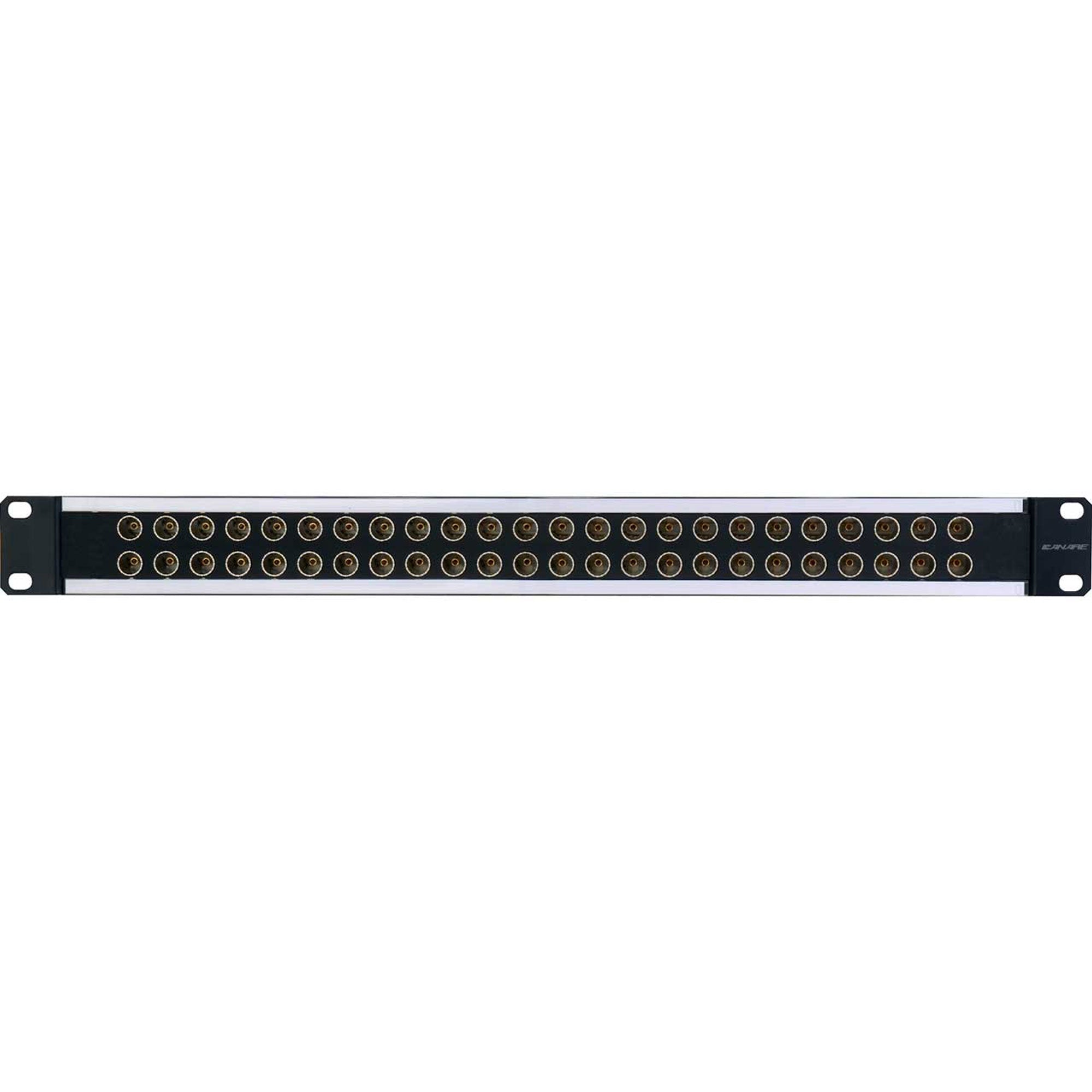 Canare 24DVS 2x24 Digital Video Patchbay (1RU, Straight Through)