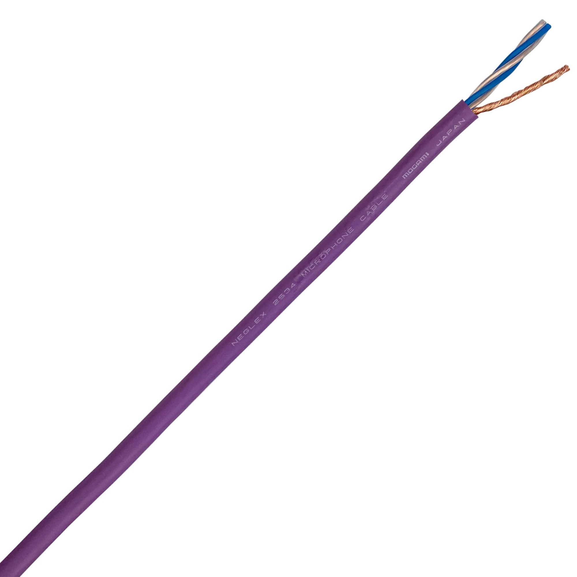 Mogami W2534 Neglex Quad Microphone Cable (Purple, 656'/200m Roll)